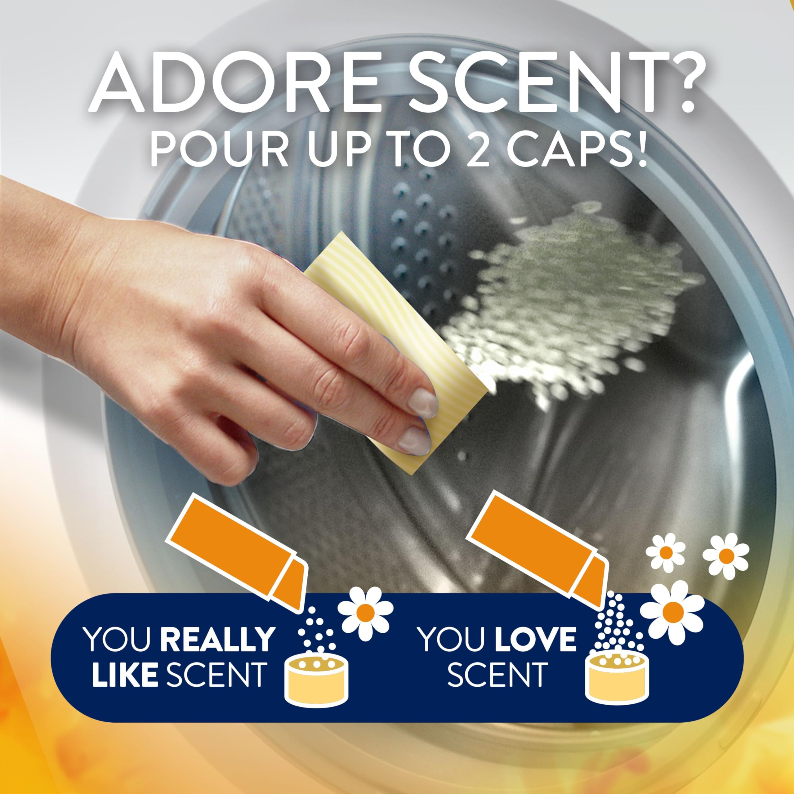 Lenor Gold Orchid In-Wash Scent Booster 735g - Long-Lasting Freshness for Laundry 6