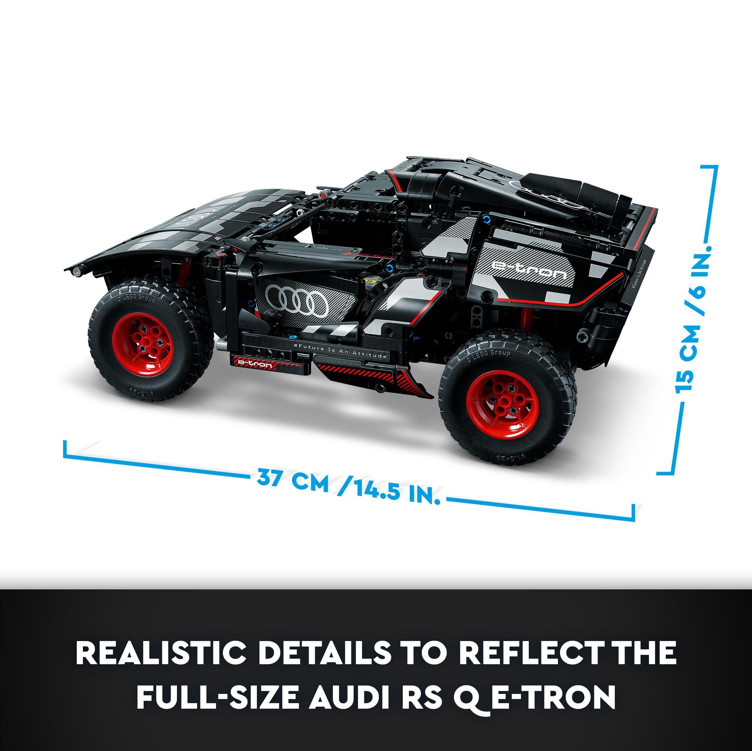LEGO Technic Audi RS Q e-tron 42160 Remote Control Rally Car Toy - App-Controlled Building Set for Ages 10+ 9