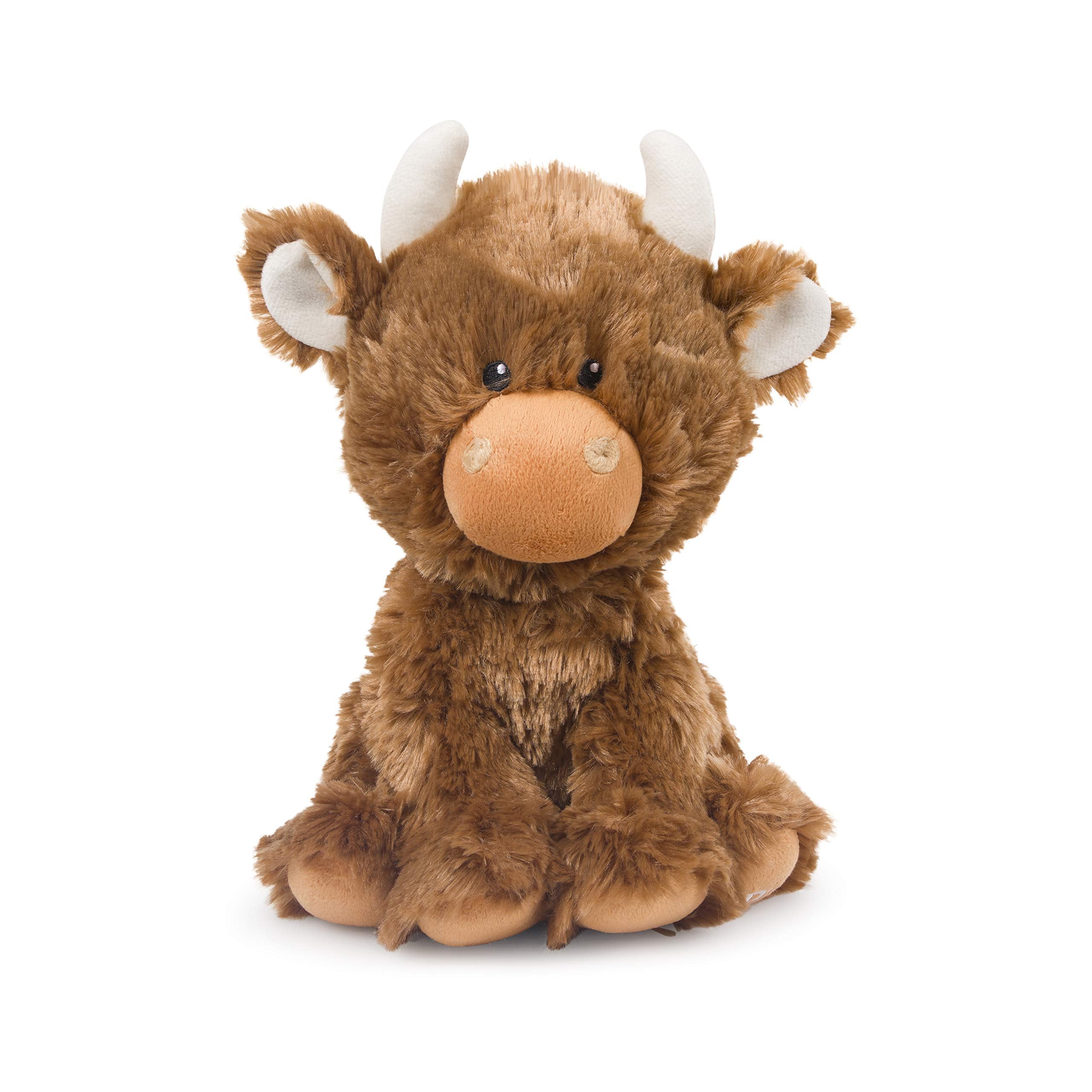 Petface Farmyard Buddies Hetty the Highland Cow Plush Dog Toy | Small Size | Unscented