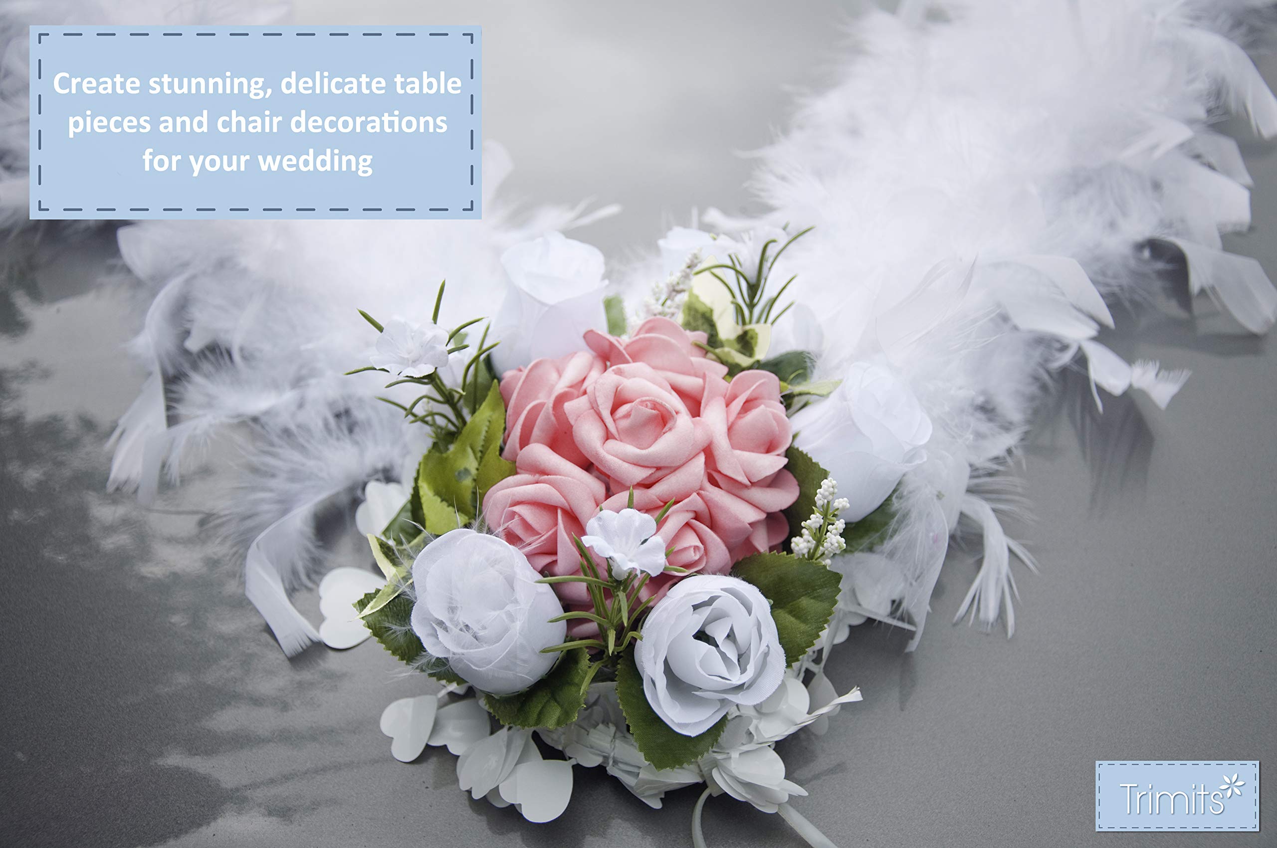 Trimits Marabou Feather Boa 1.8m - Pink Costume Accessory for Fancy Dress, Festivals & Decor 10