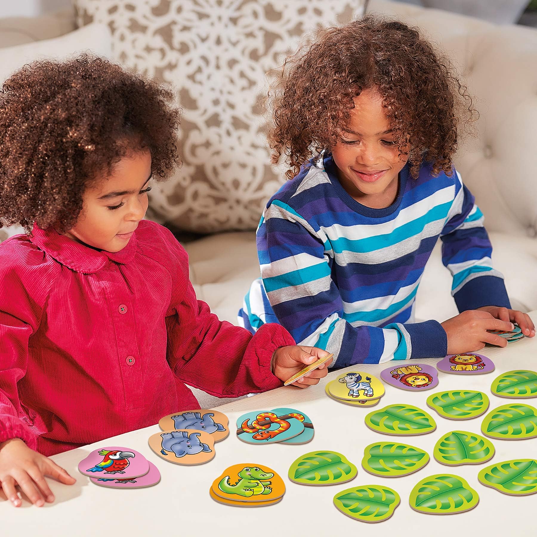 Orchard Toys Jumble Jungle Game - First Matching Educational Game for 2-5 Year Olds | 40 Cards