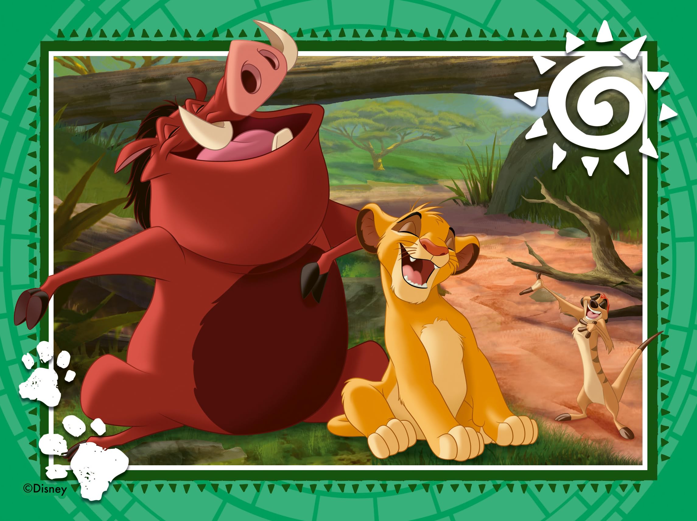 Ravensburger Disney The Lion King 4 in a Box Jigsaw Puzzles for Kids | 4 Puzzles (10, 12, 14, 16 Pieces) 5