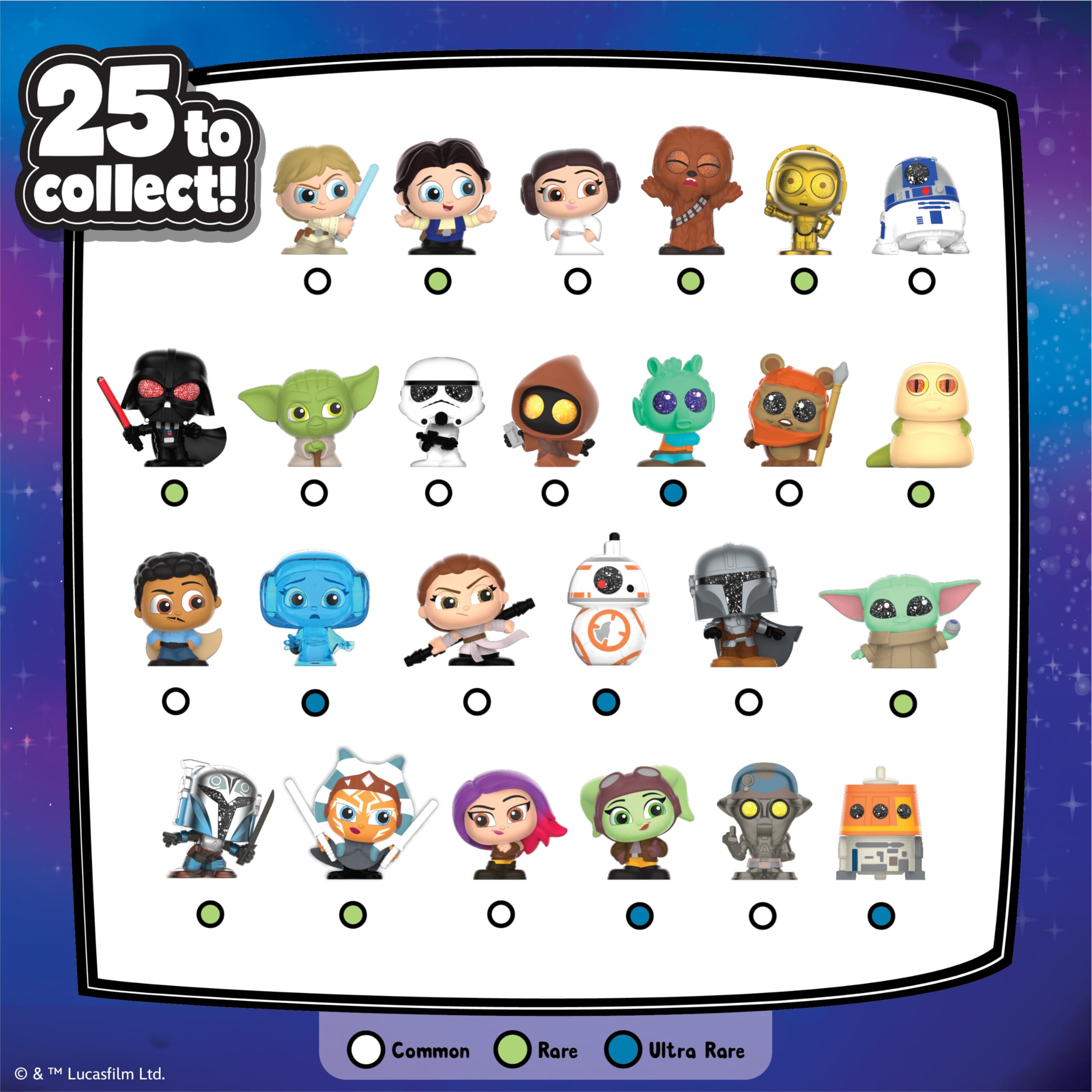 Just Play STAR WARS™ Doorables Collectible Figures Blind Bag - 4 Mini Figures with Death Star Display Capsule, Ages 5+ 6