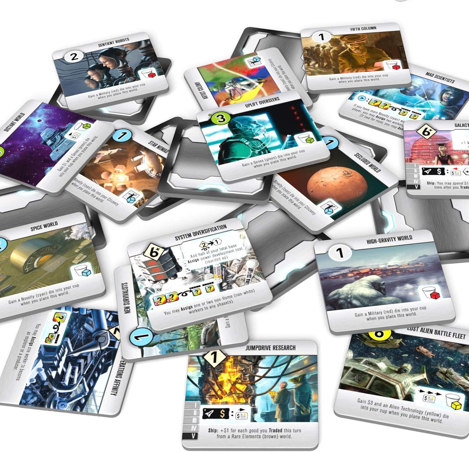 Rio Grande Games Roll for the Galaxy Dice Board Game 6