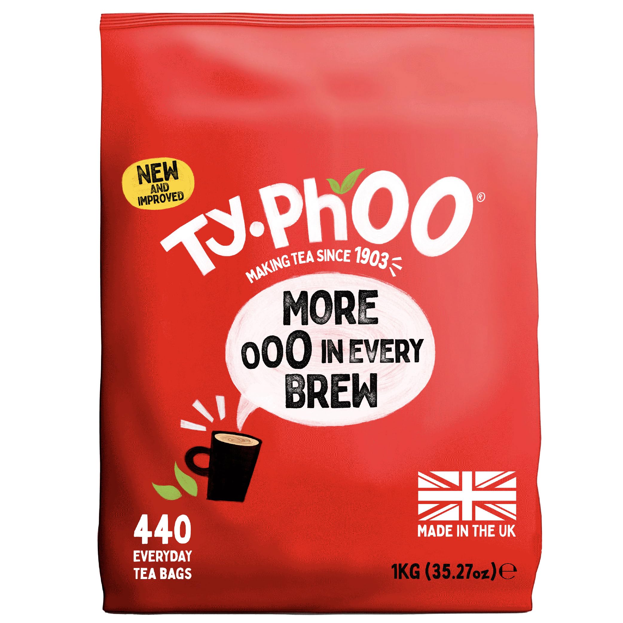 Typhoo One Cup Teebeutel, 440 Stück 4