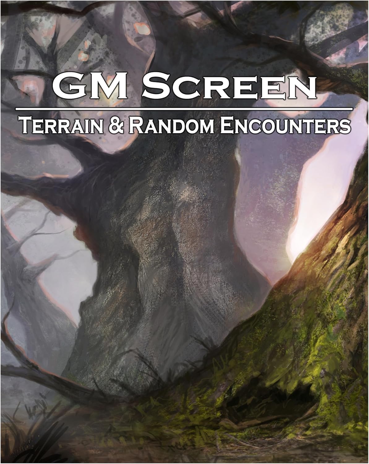 Loke BattleMats GM Screen Terrain &amp; Random Encounters RPG-Zubehör – Englisch, ab 14 Jahren