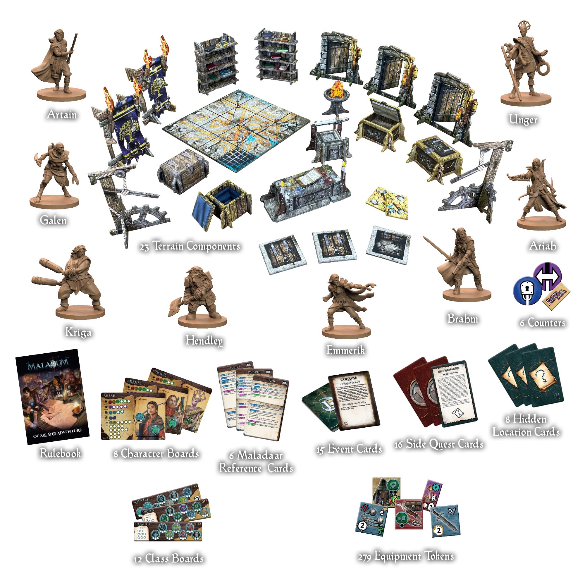 Battle Systems Maladum of Ale & Adventure Expansion 4