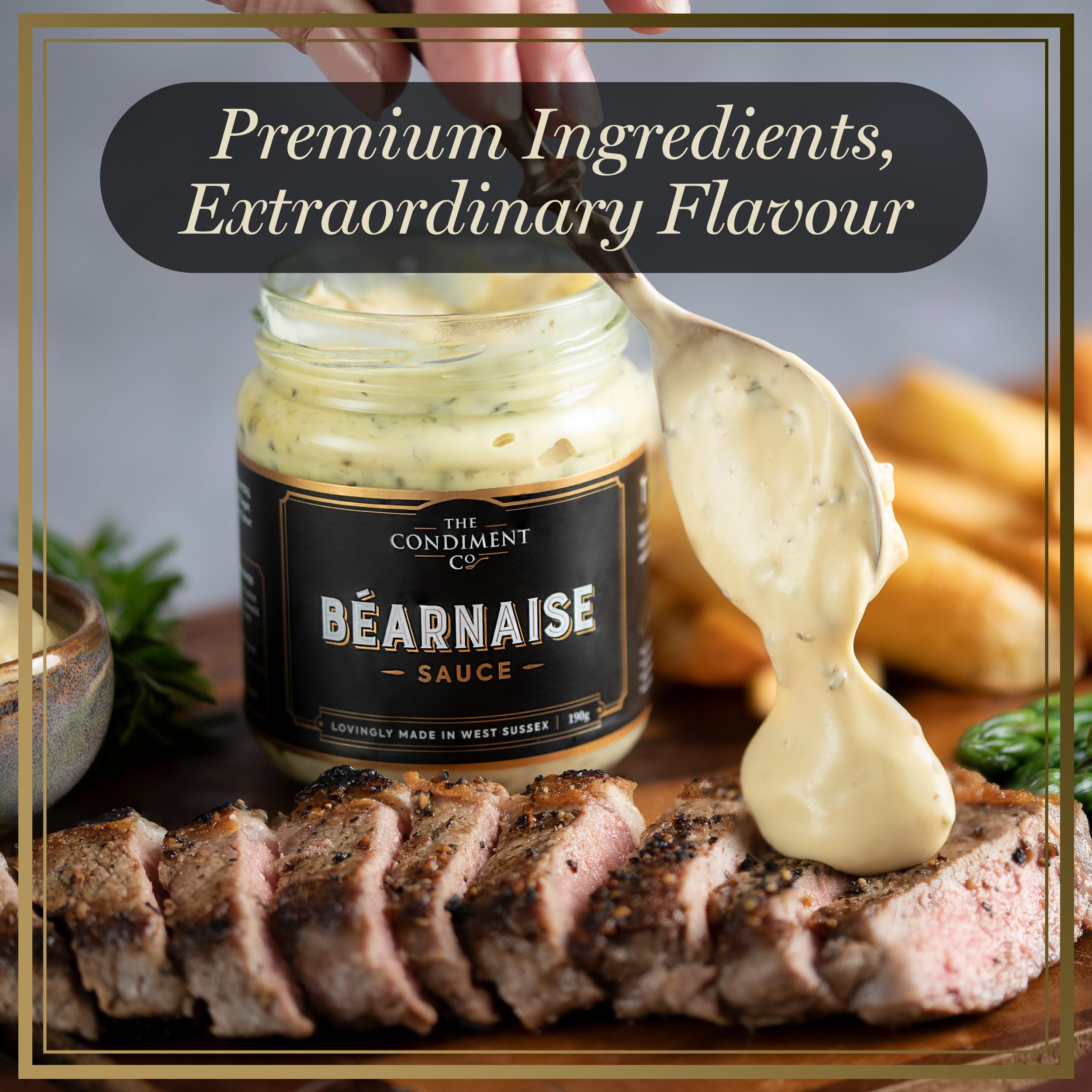 The Condiment Company - Bearnaise Sauce 190g 4