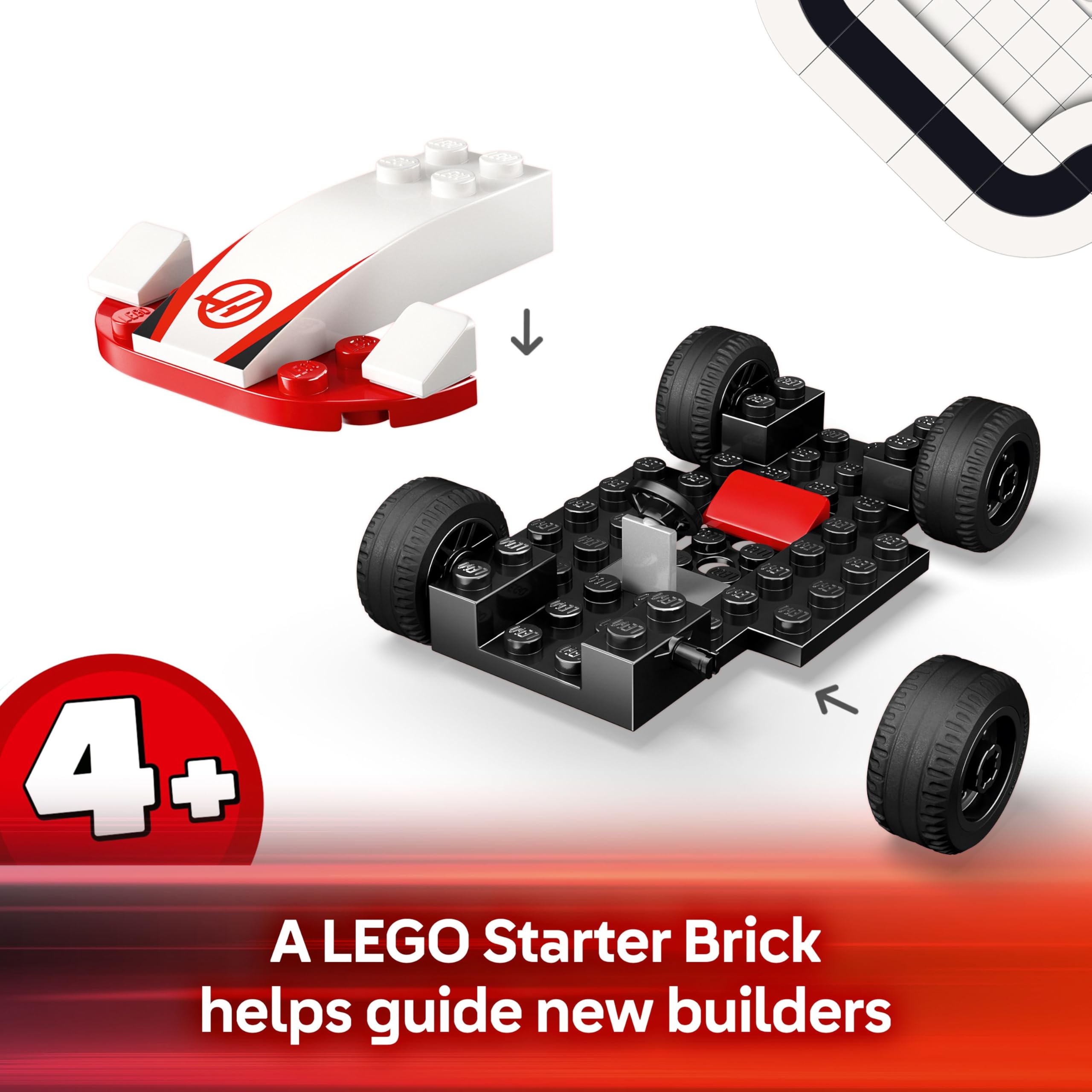 LEGO City 60464 F1 Williams Racing & Haas F1 Race Cars Building Set for Ages 4+ 3