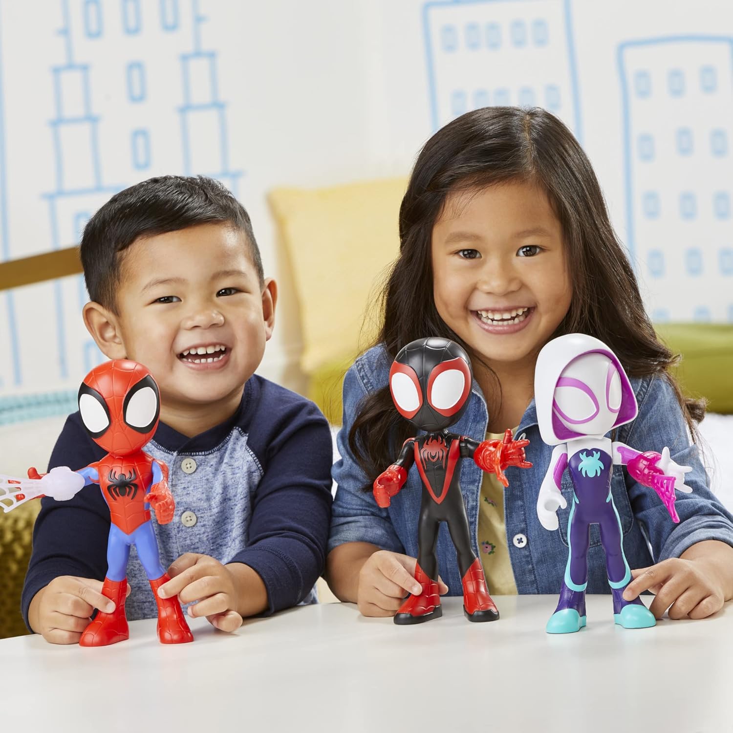 Marvel Spidey and His Amazing Friends Supersized Hero 22.5-cm Action Figures 3-Pack - Ages 3+ 13