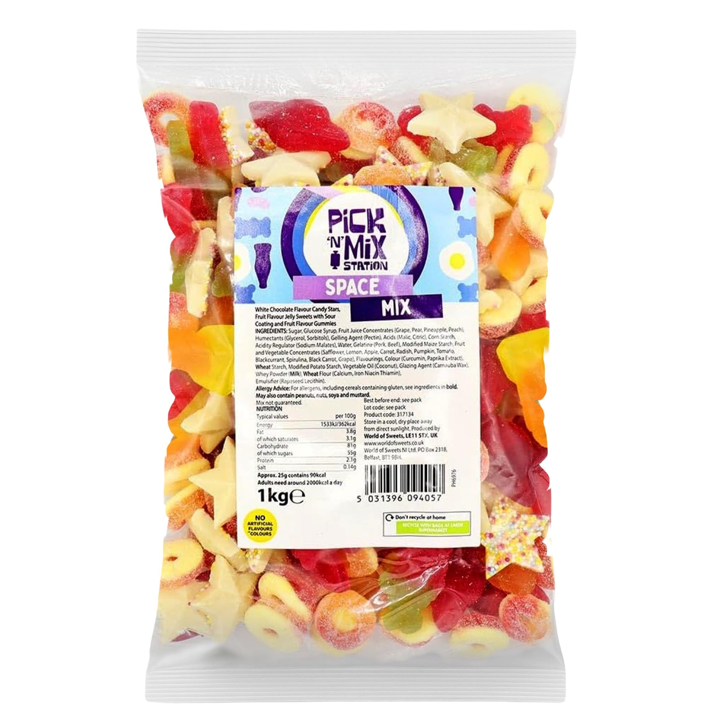 Bonds of London - Pick 'n' Mix Station Space Mix Chewy Sweets (1 kg) 8