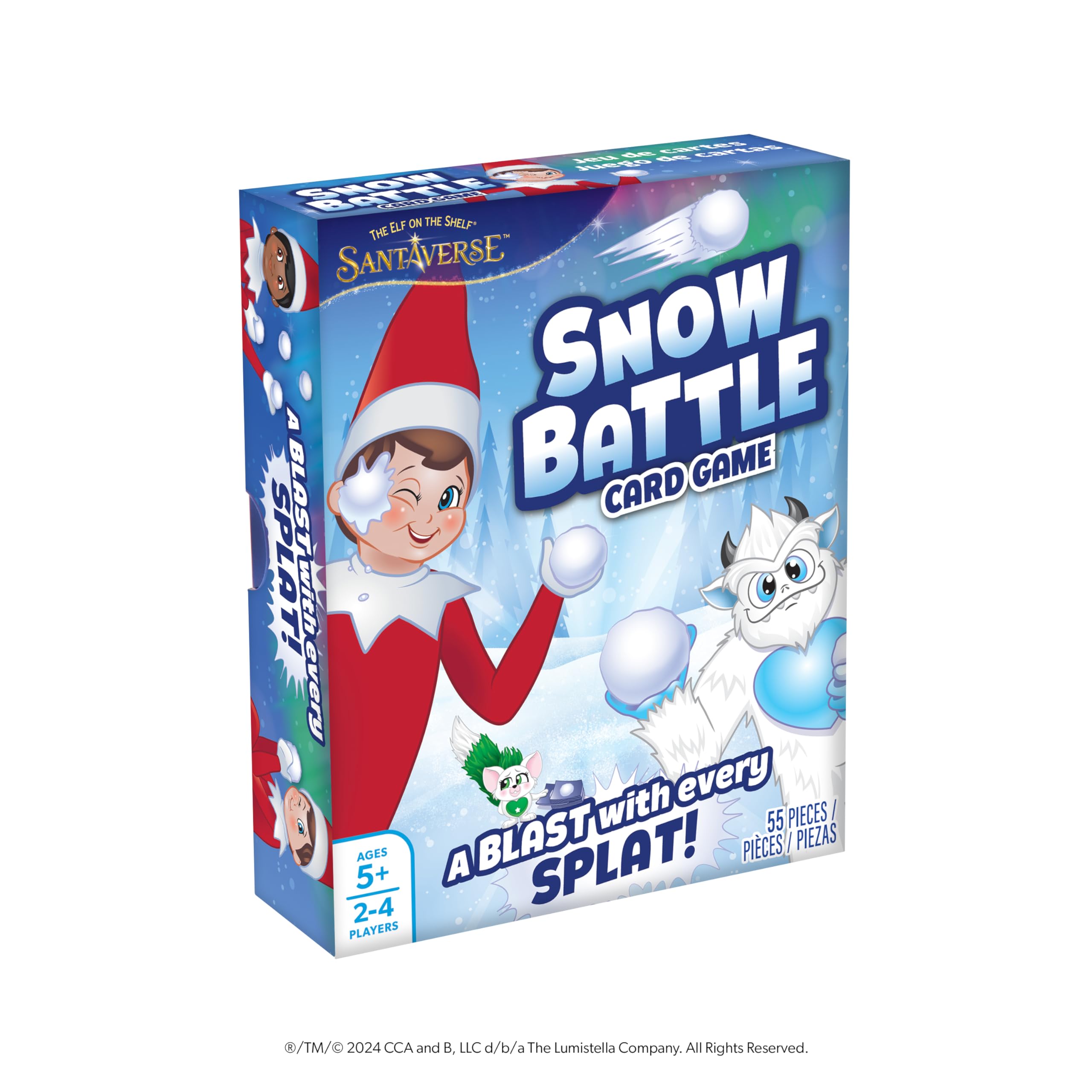 The Elf on the Shelf Santaverse Snow Battle Card Game