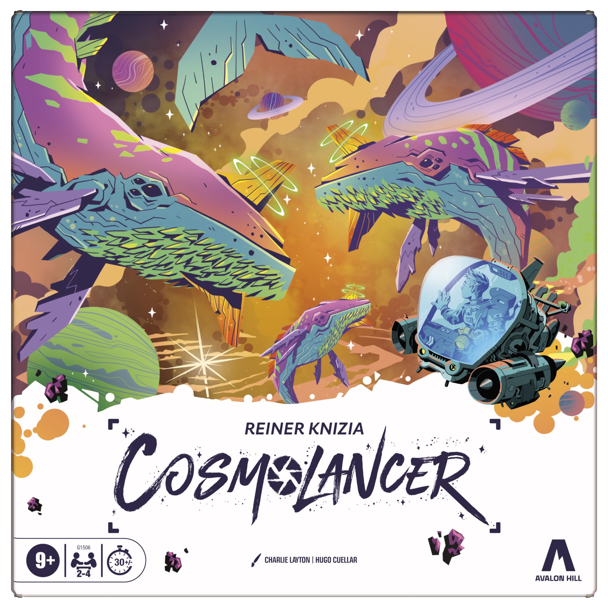Hasbro Gaming Cosmolancer Strategy Board Game