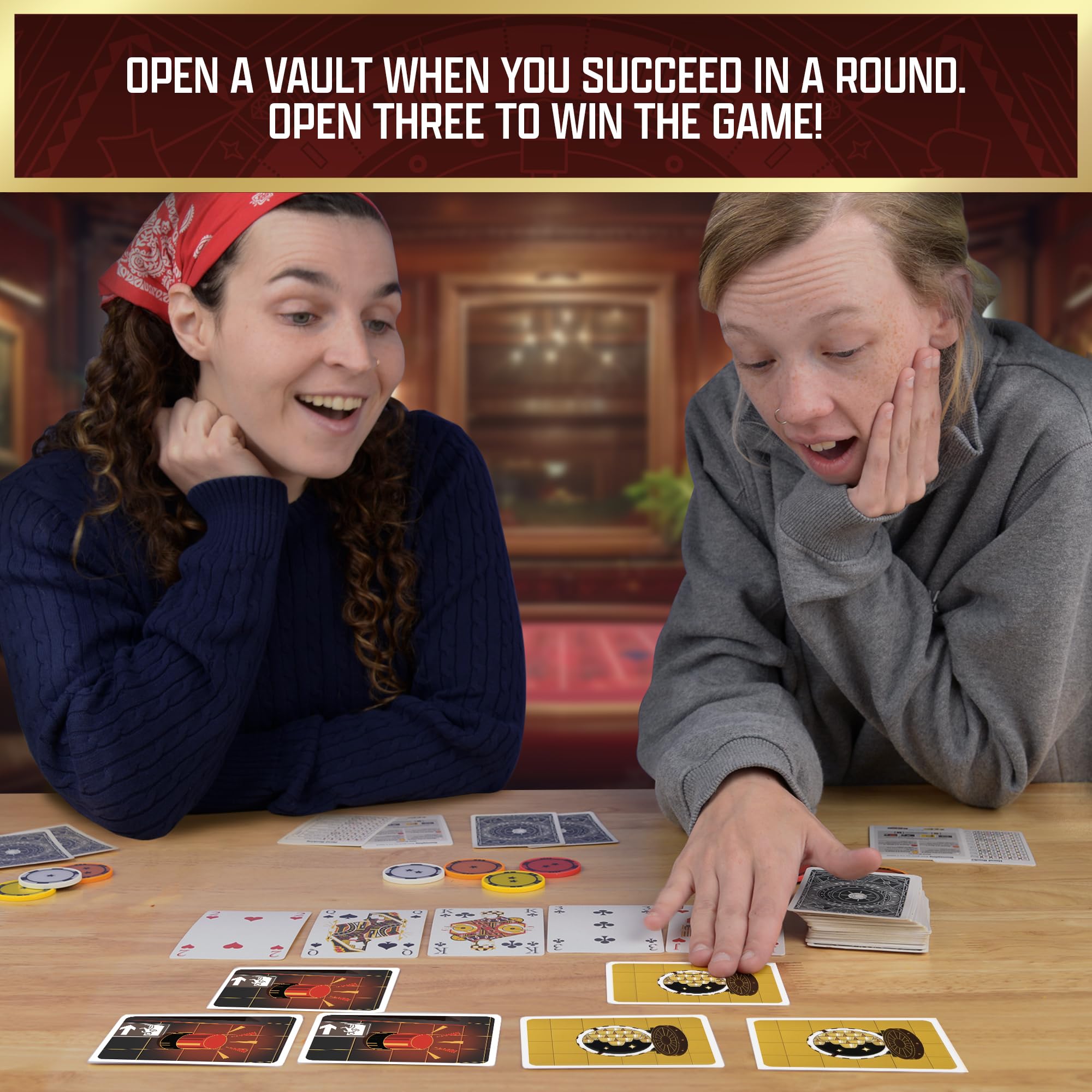 Thames & Kosmos The Gang Card Game | Cooperative Poker-Inspired Strategy Game 5