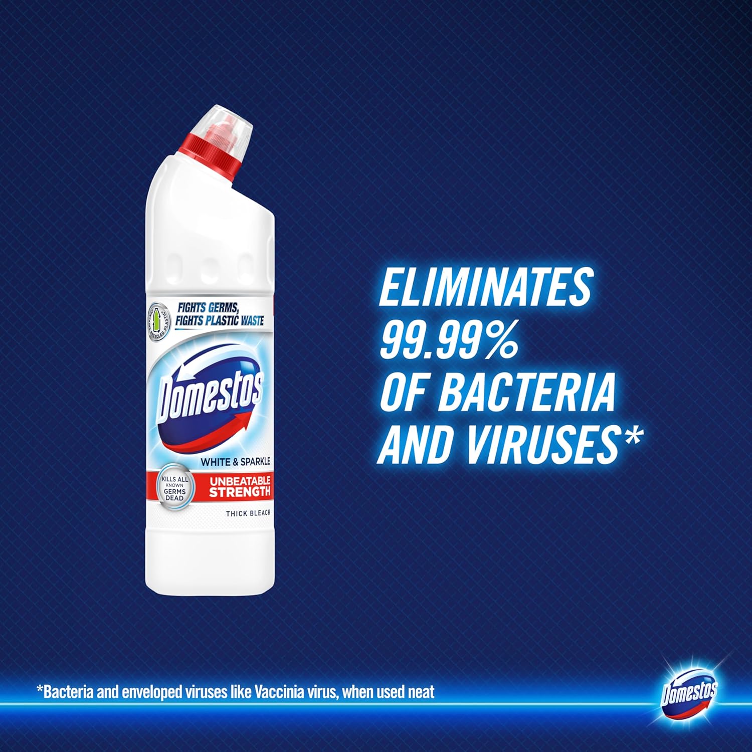 Domestos White & Sparkle Thick Bleach (861.83g) 5