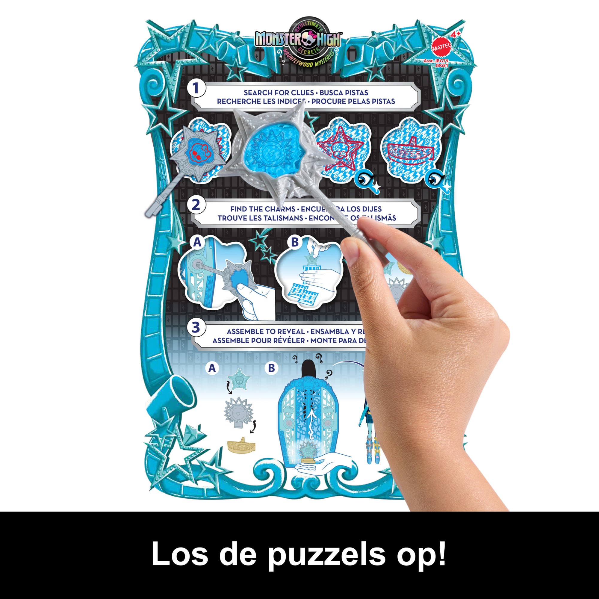 Monster High Skulltimate Secrets Doll and Accessories Set - Hauntlywood Mysteries Playset for Kids 8