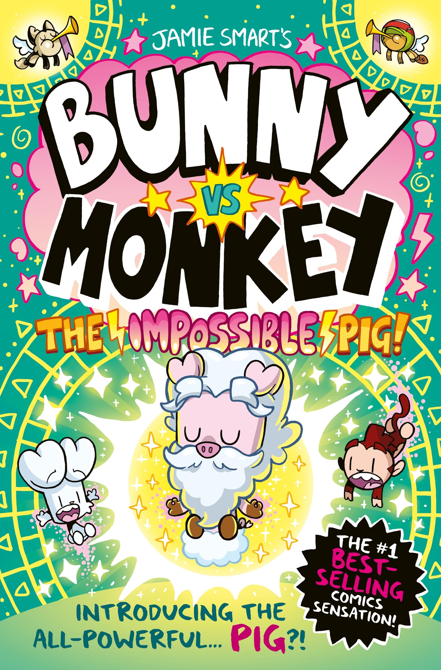 David Fickling Books Bunny vs Monkey: The Impossible Pig | Action & Adventure Comic