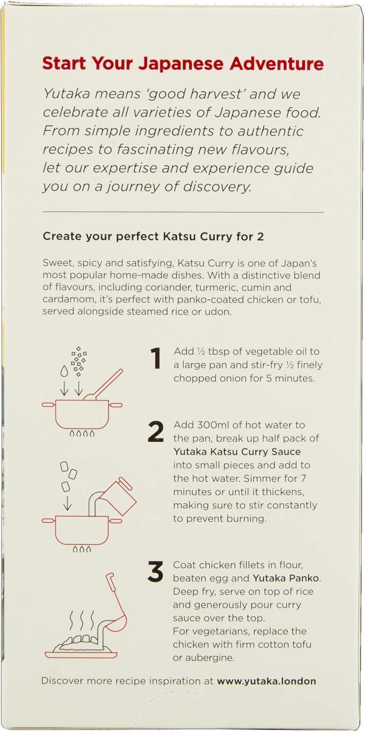 Yutaka - Japanese Style Curry Cooking Sauce 100g (Pack of 10) 5