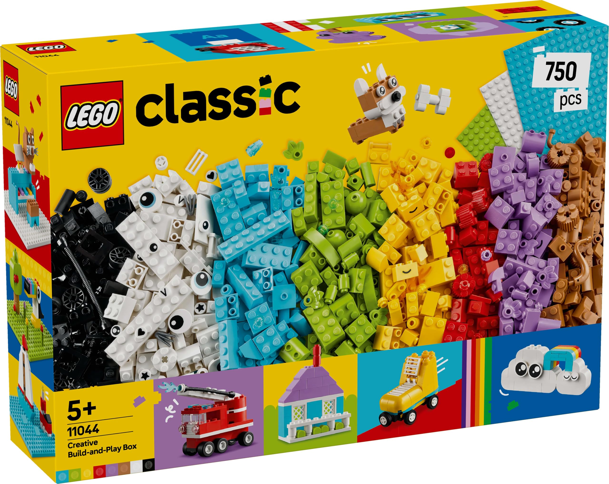 LEGO Classic Creative Build-and-Play Box - 750-Piece Building Set for Kids 5+ 4