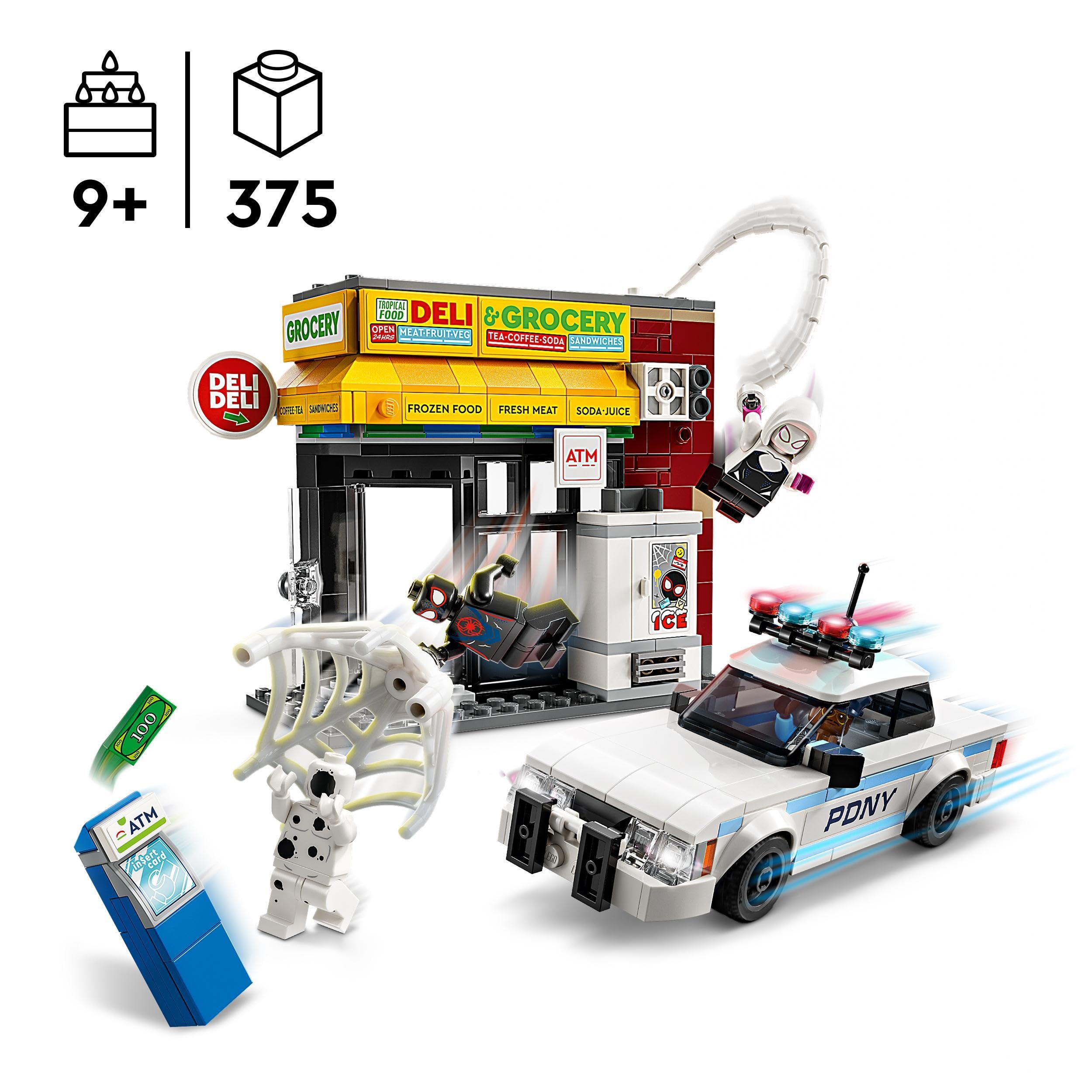 LEGO Marvel Spider-Verse: Miles Morales vs. The Spot - Super Heroes Playset for Ages 9+ 6