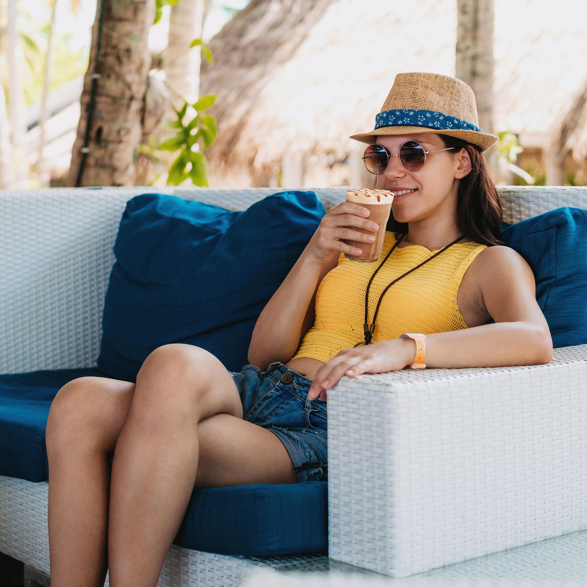 NESCAFÉ Iced Latte Salted Caramel Instant Coffee - 7 x 14.5g Sachets 6