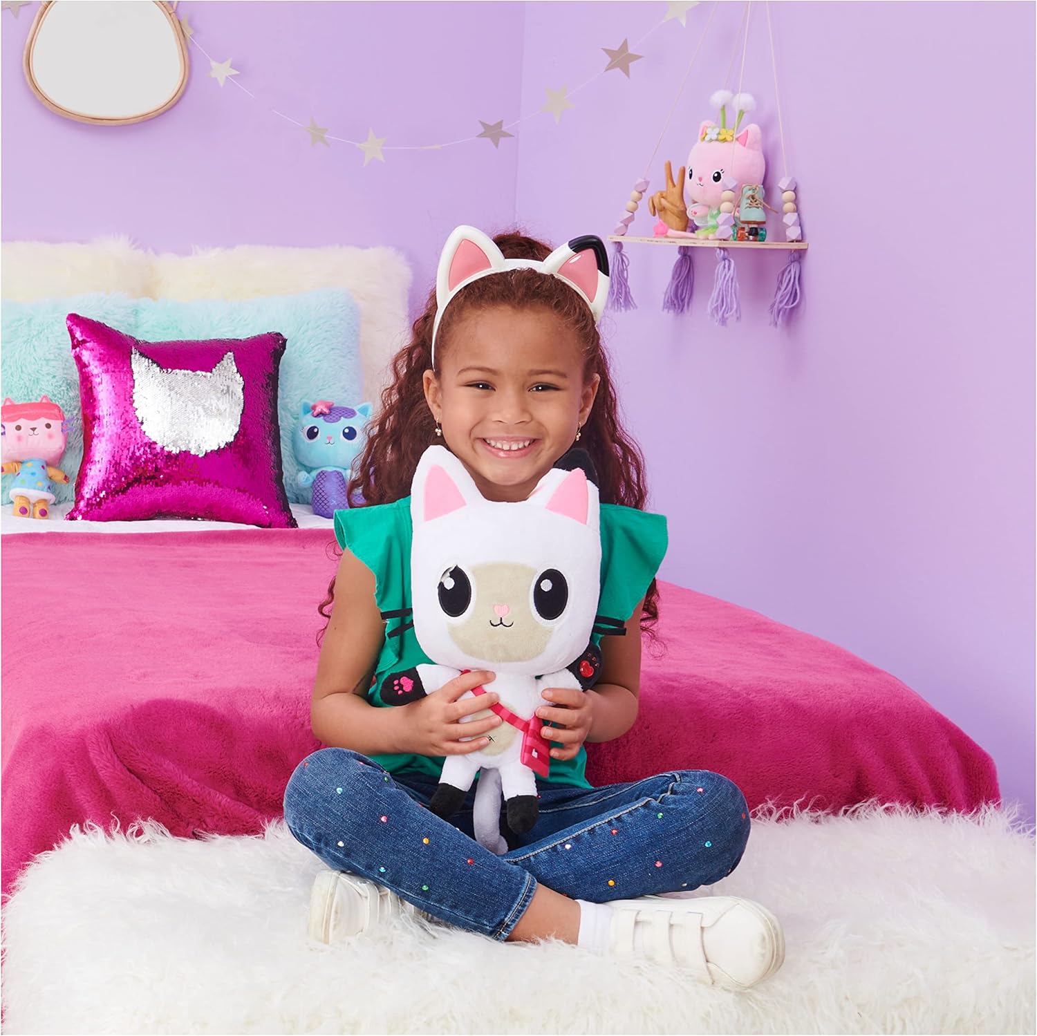 Gabby’s Dollhouse Magical Musical Cat Ears with Lights, Sounds & 3 Play Modes 6