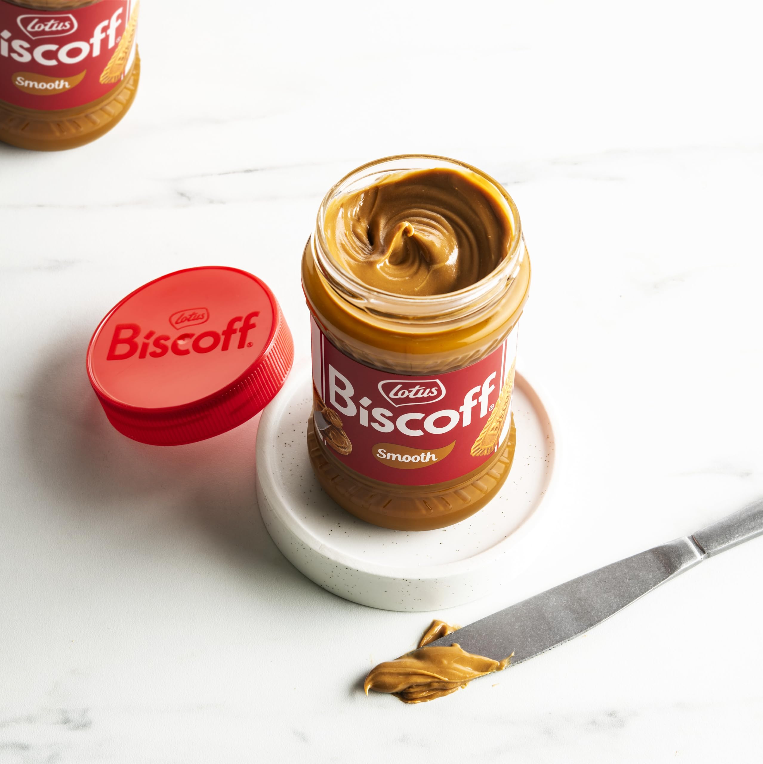 Biscoff Smooth Spread - Caramelised Biscuit Flavour | 720g Jar | Vegan | Nut-Free Facility 4