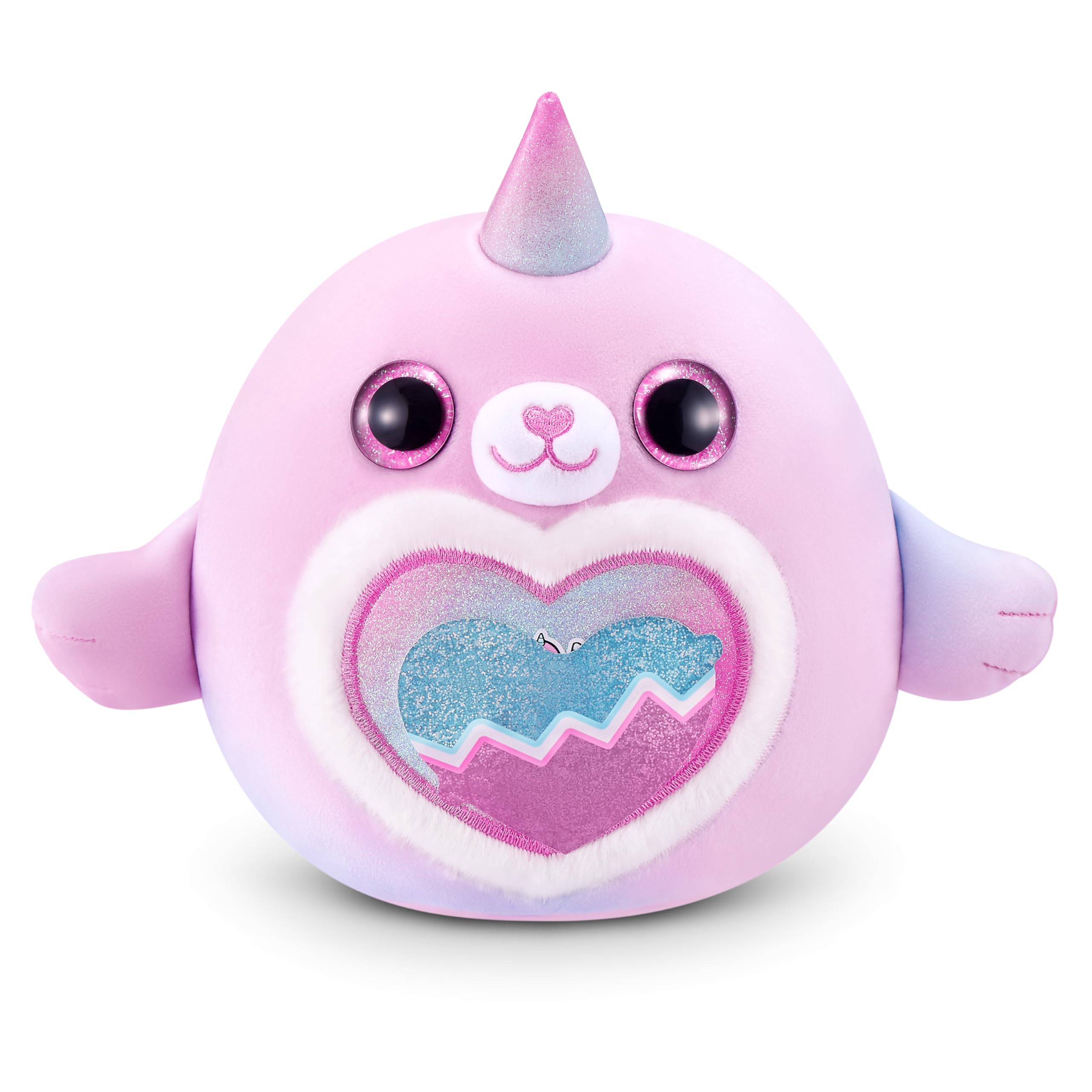 Rainbocorns Eggzania Frozen Mania - Collectible Plush Toy with 10+ Surprises, Glacia 5