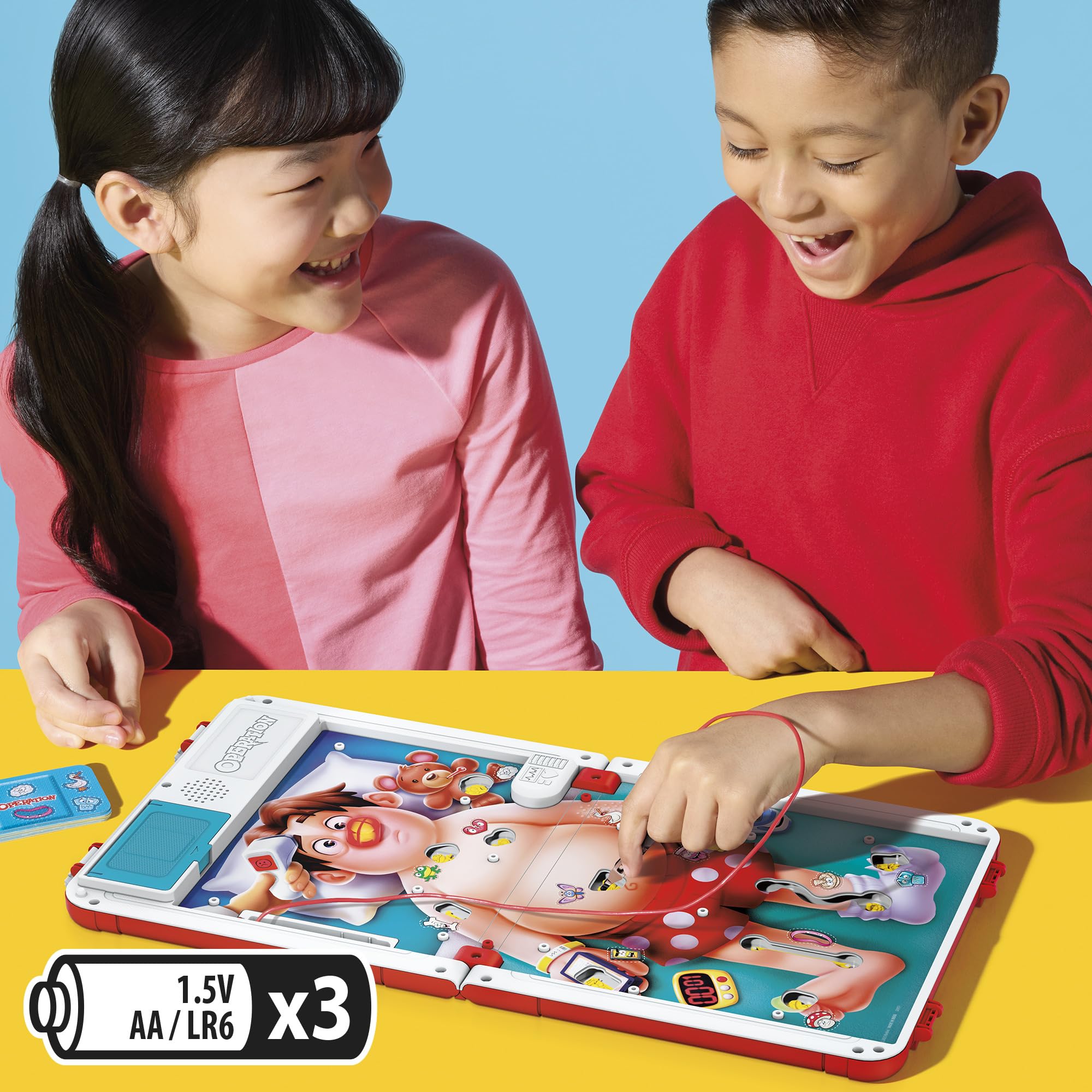 Hasbro Gaming Operation Electronic Board Game with All-in-One Carrying Case 6