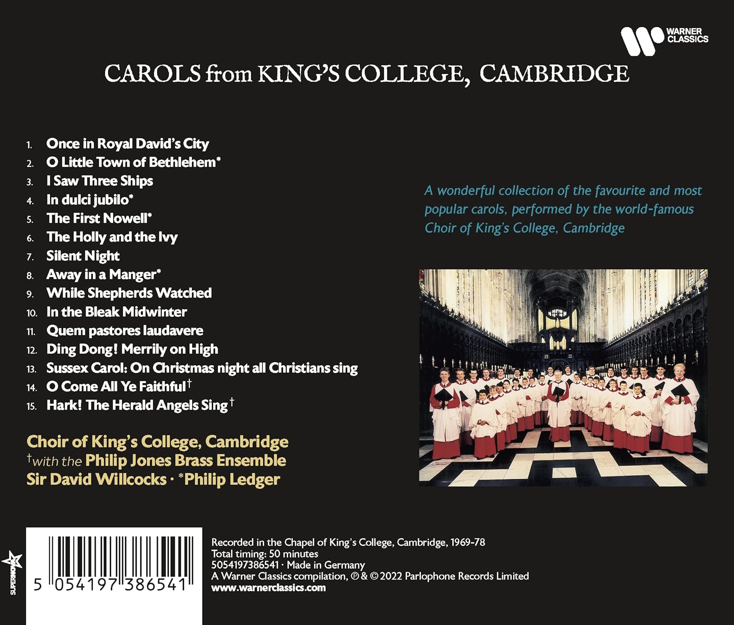 Choir of King's College, Cambridge - Carols from King's College, Cambridge [Audio CD]
