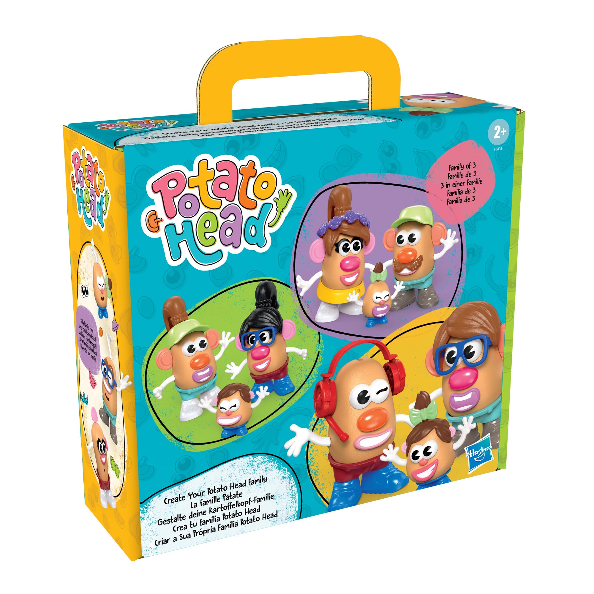 Playskool Potato Head Create Your Potato Head Family Toy Set - 44-Piece Mix & Mash Playset for Toddlers 2+ 7