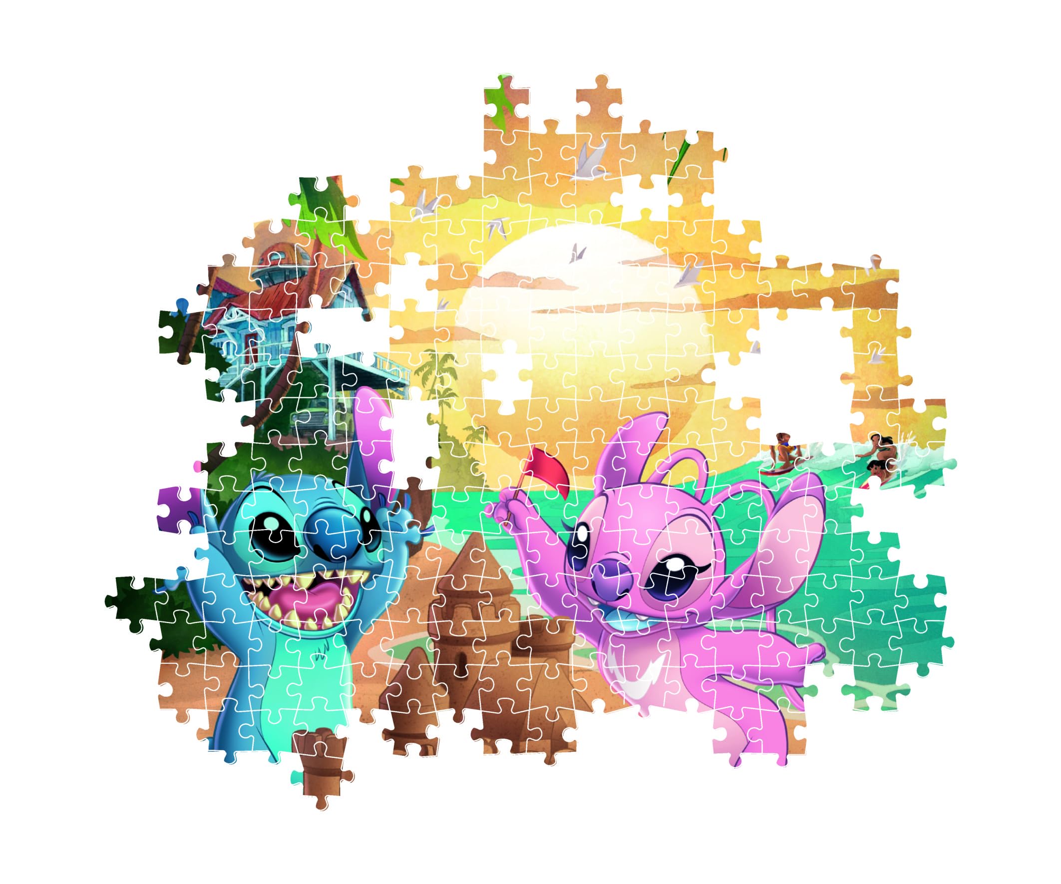 Clementoni Disney Stitch Jigsaw Puzzle 500 Pieces Compact Box for Adults | 49 x 36 cm 4
