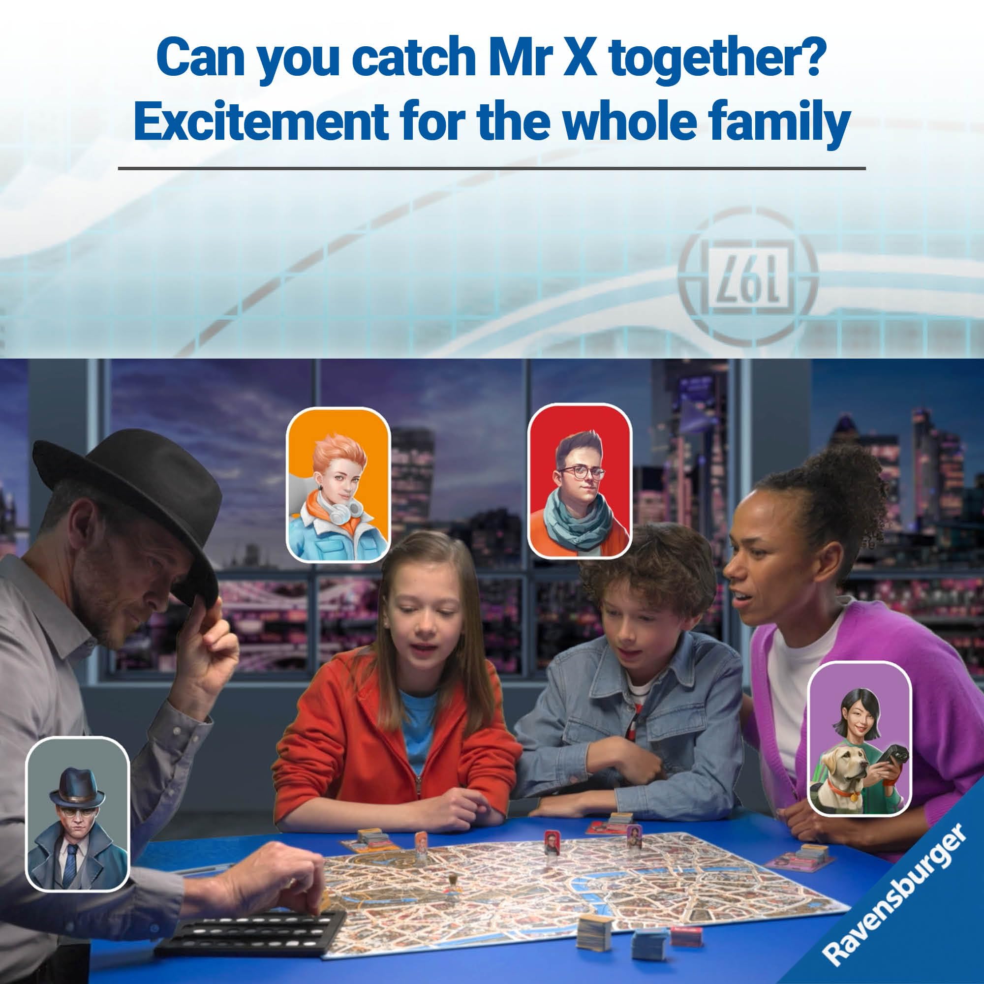 Ravensburger Scotland Yard Family Strategy Board Game 5