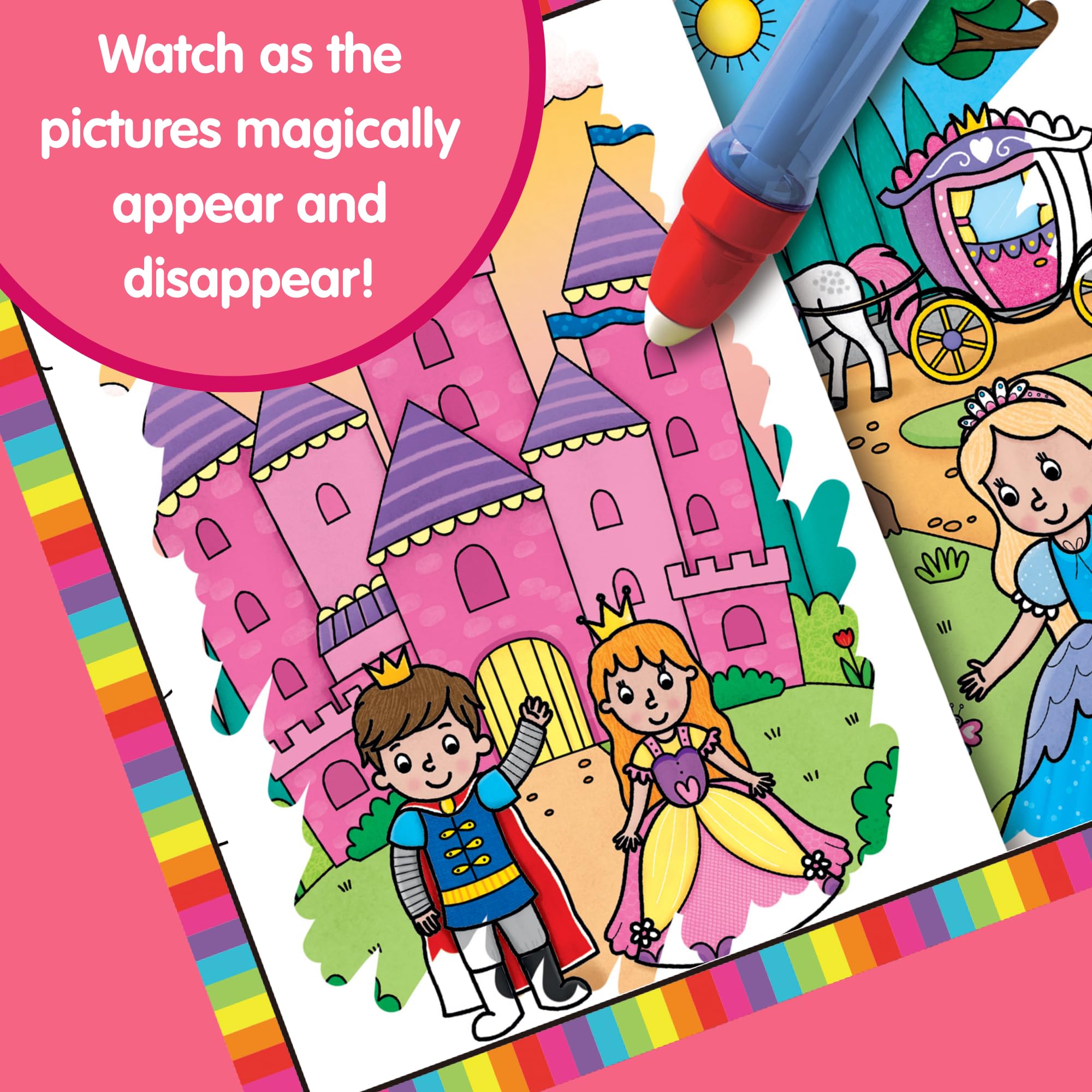 Galt - Water Magic Fairytales Reusable Colouring Book for Children 5