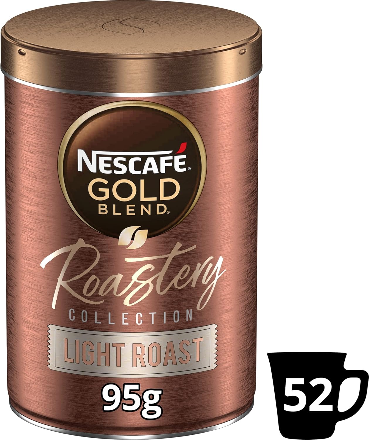 Nestlé Nescafé Gold Blend Roastery Light Roast Instant Coffee 95g 3