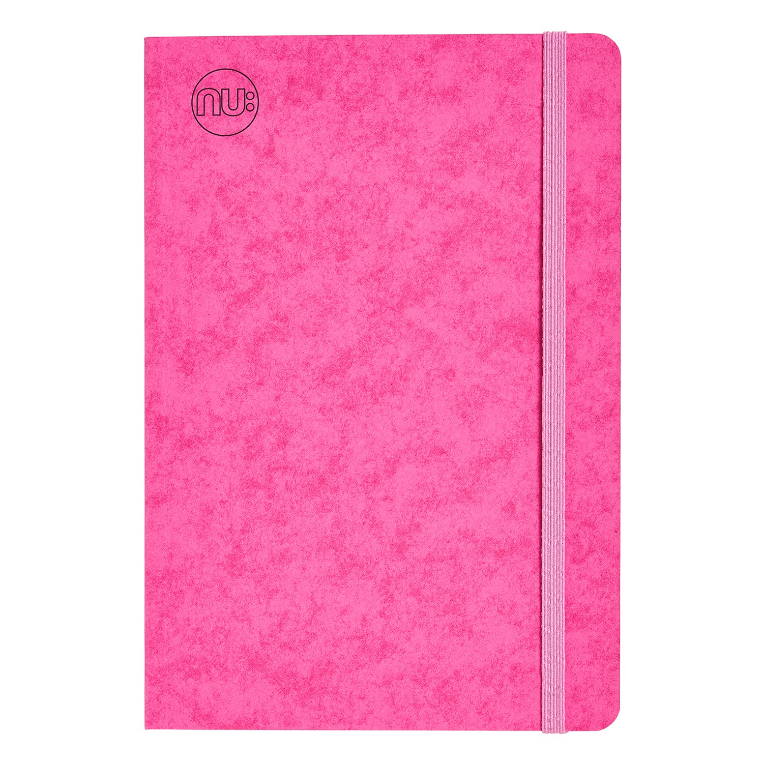 nu: Executive Notebook - A5 Ruled Journal | 160 Pages, 80gsm FSC Paper | Pink