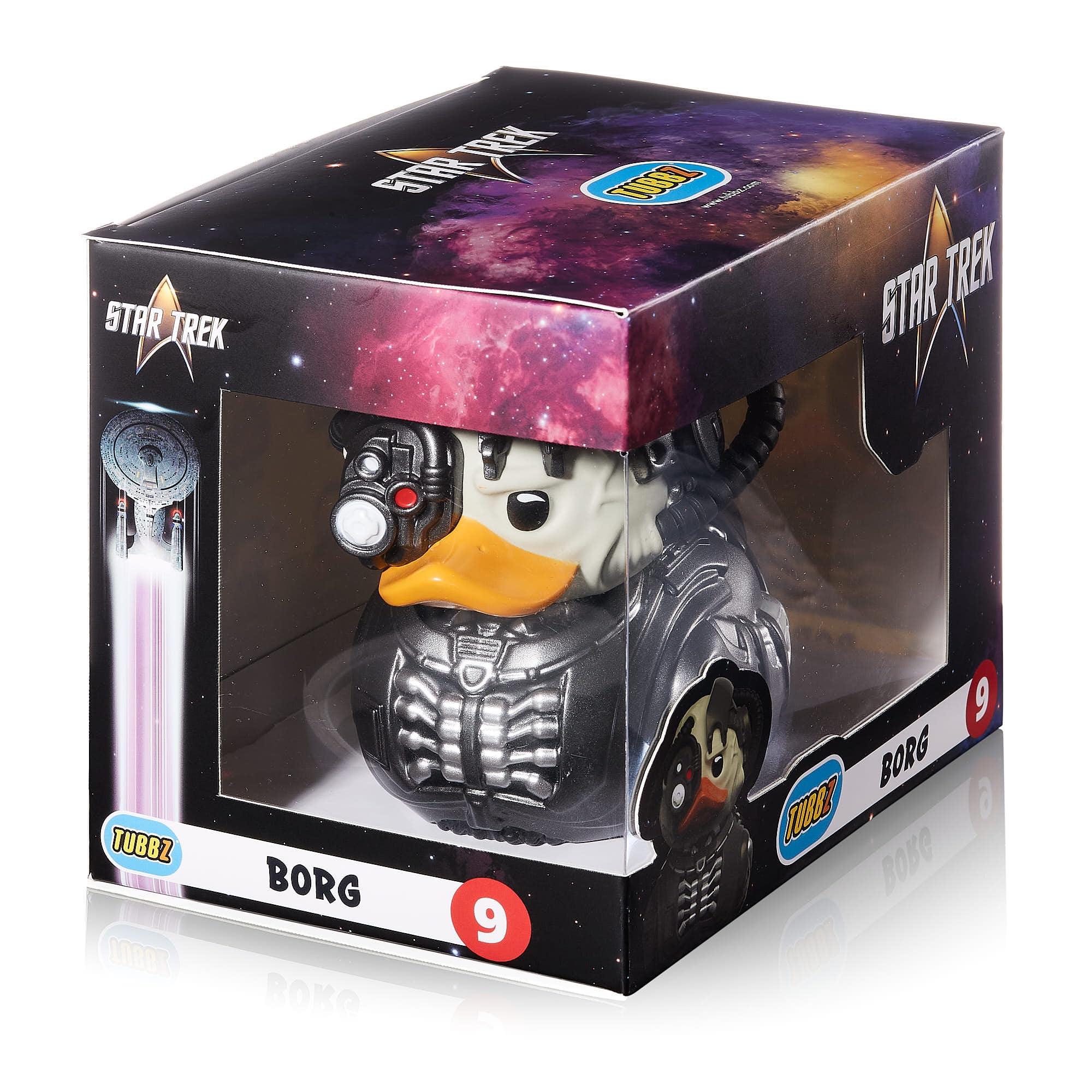 TUBBZ Borg Collectible Vinyl Rubber Duck Figure - Star Trek Boxed Edition