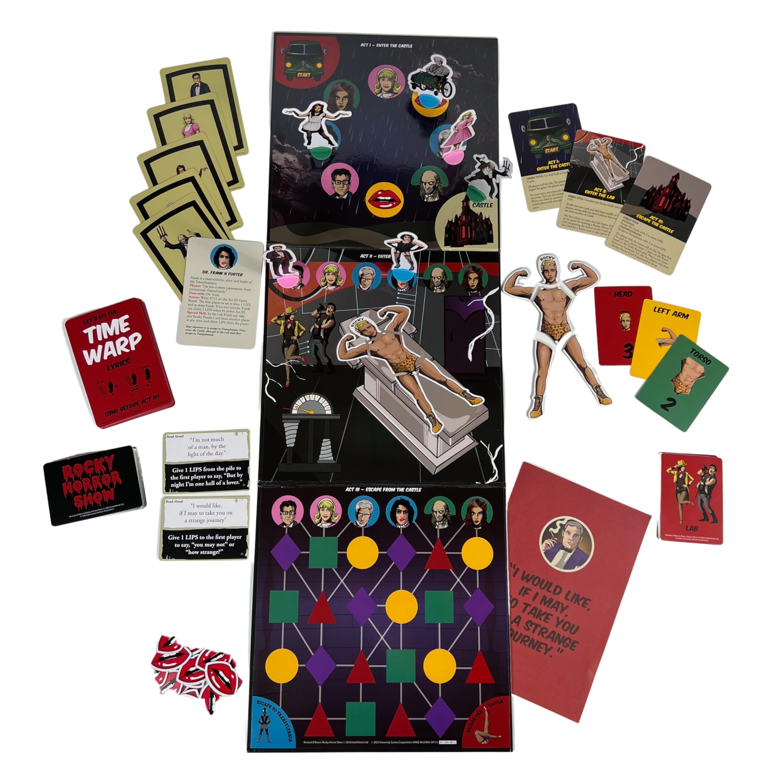 University Games Rocky Horror Show Party Board Game 7