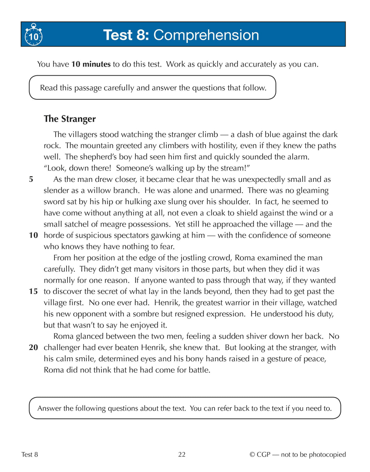 CGP 11+ GL 10-Minute English Tests - Ages 9-10 | Study Aid | Paperback
