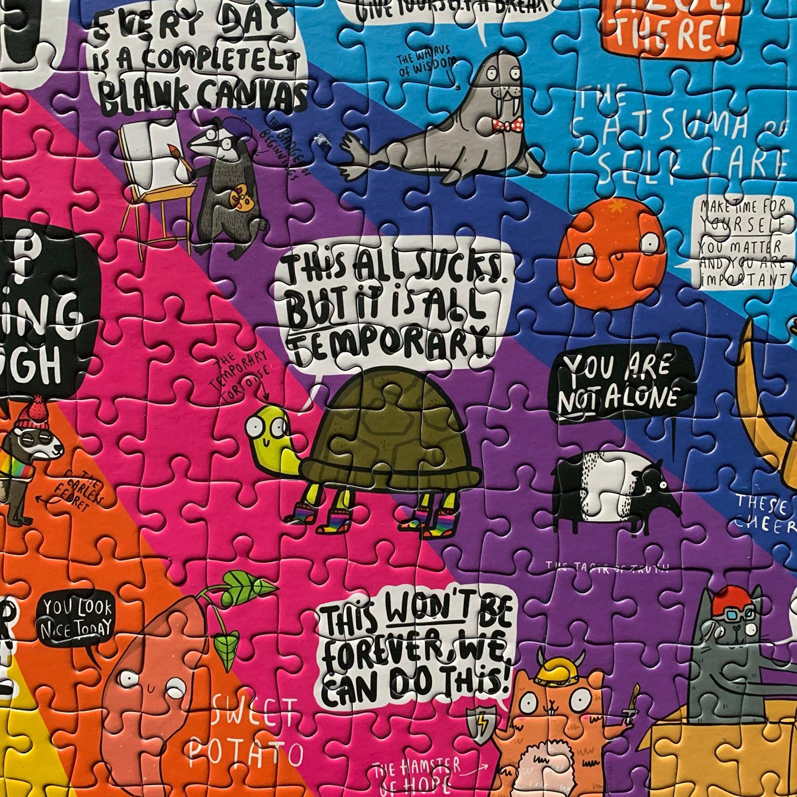 Gibsons Puzzle of Positivity - 1000 Piece Jigsaw Puzzle for Adults & Teens | Recycled Board