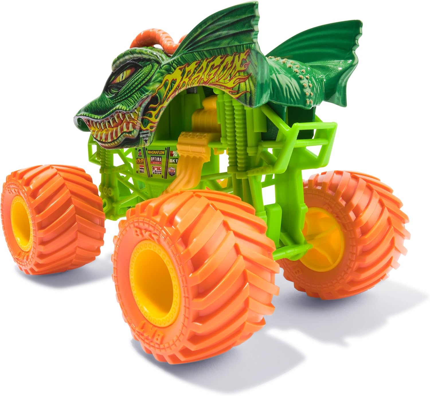 Monster Jam Dragon Monster Truck - 1:24 Scale Die-Cast Vehicle for Kids 6