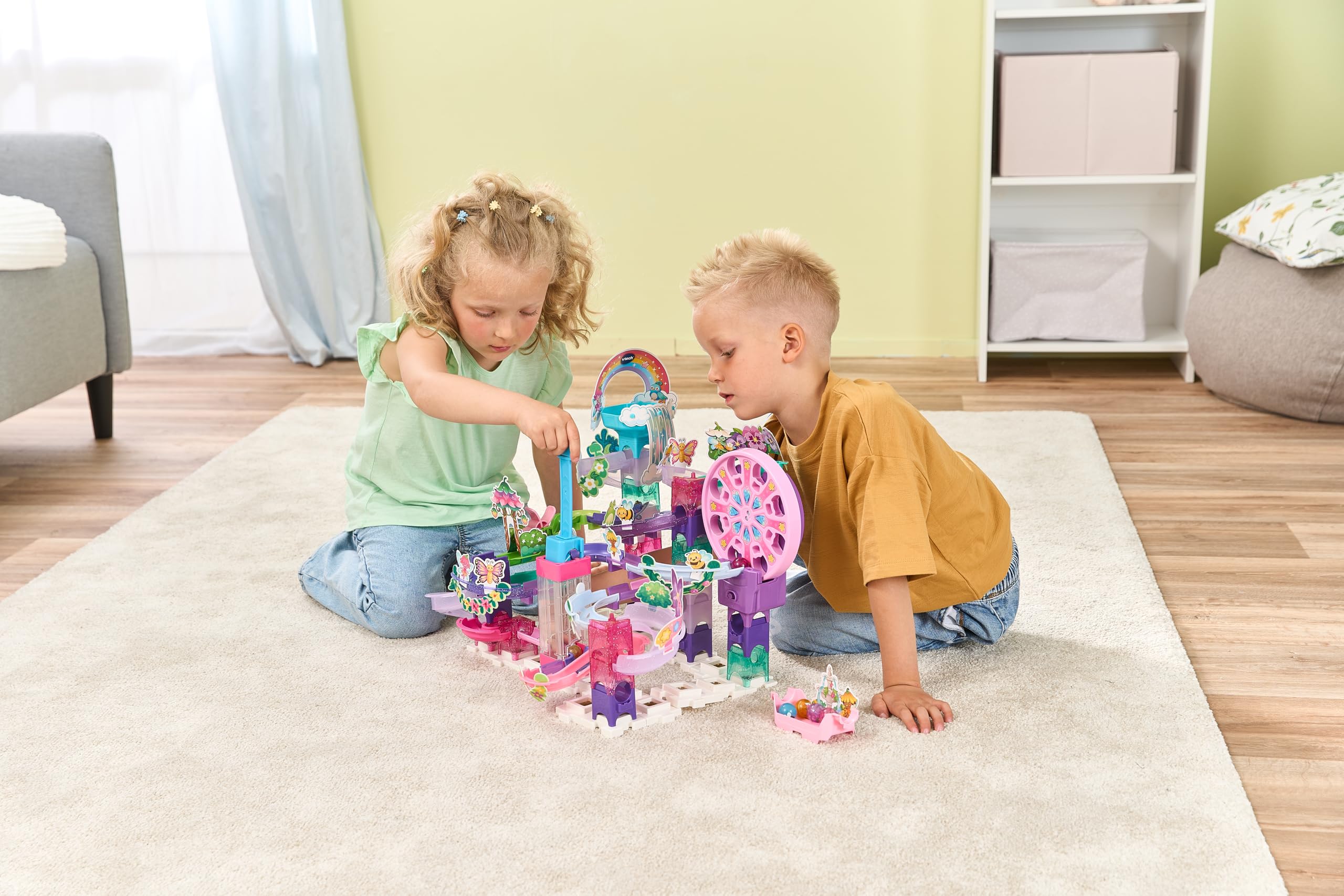 VTech Marble Rush Petal Power Construction Set with 96 Pieces 7