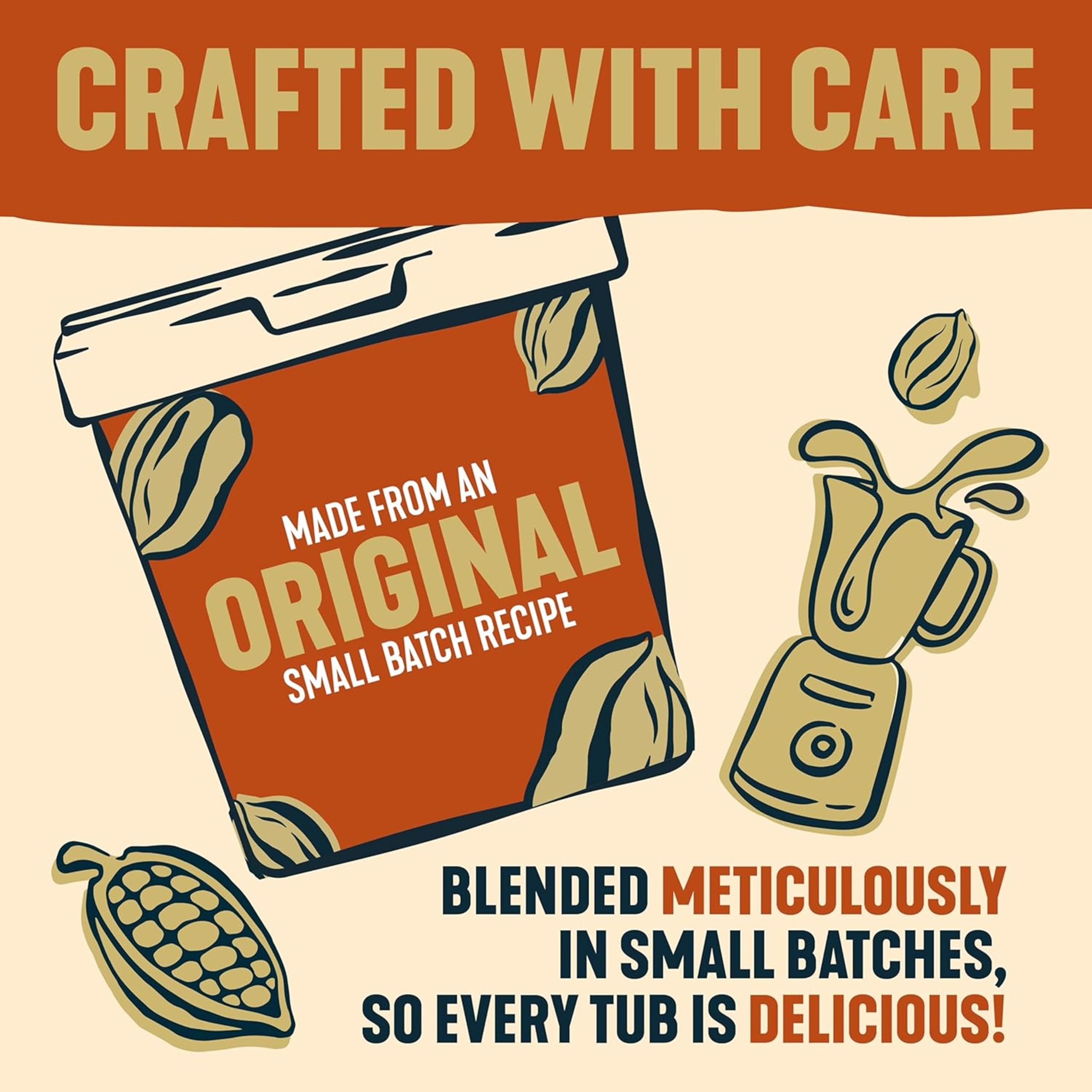 ManiLife Deep Roast Smooth Peanut Butter, 900 g – Single Origin argentinische Erdnüsse, ohne Palmöl, ohne Zuckerzusatz, vegan 5