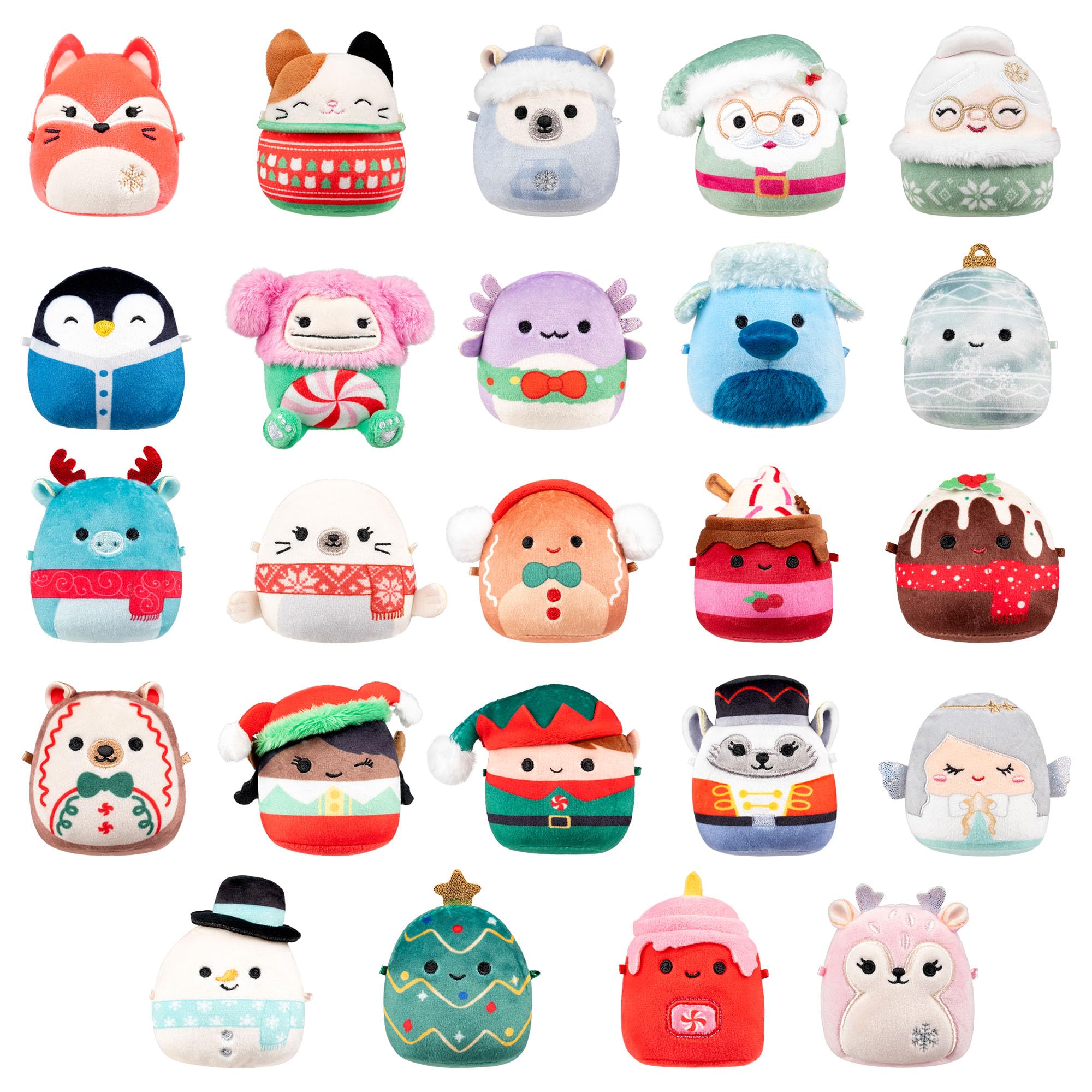 Micromallows Squishmallows 24-Day Holiday Plush Advent Calendar - 3+ Years 9