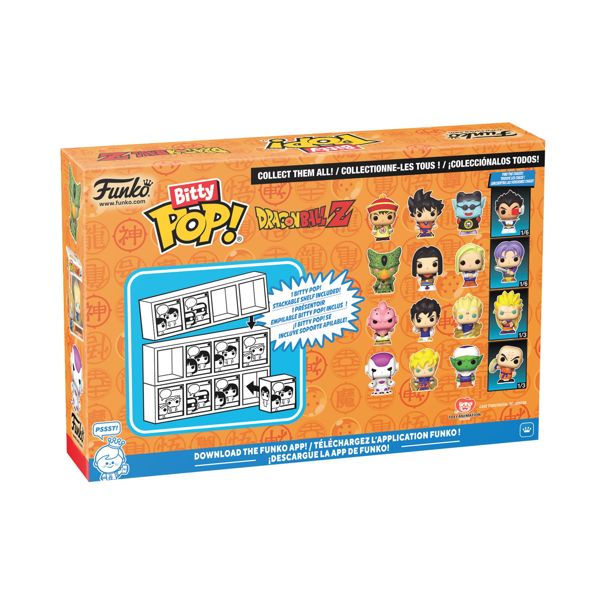 Funko Bitty Pop! DBZ - Kid Buu 4PK | Vinyl Figures | 0.9-inch