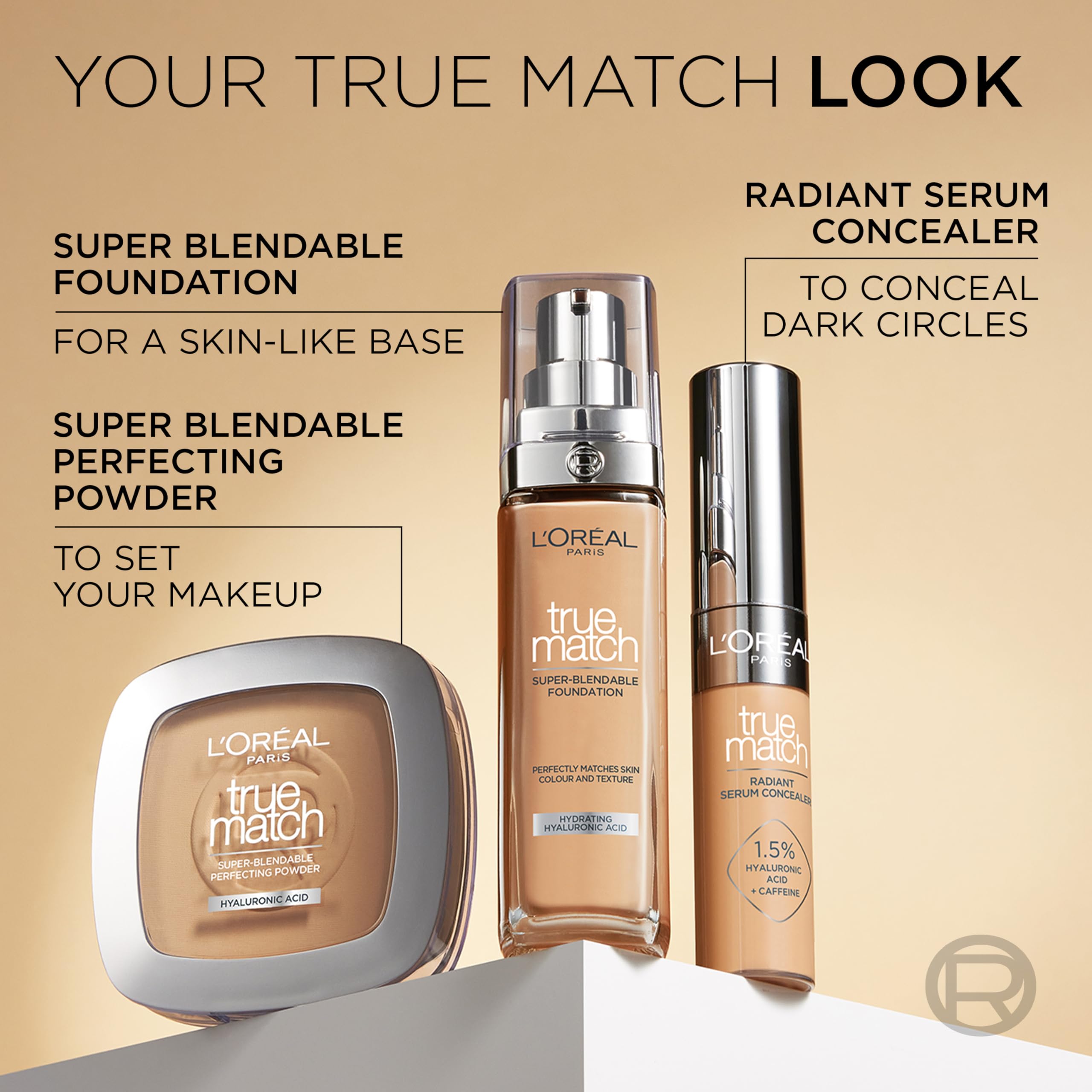 L'Oréal Paris - True Match Liquid Foundation (30ml) 12