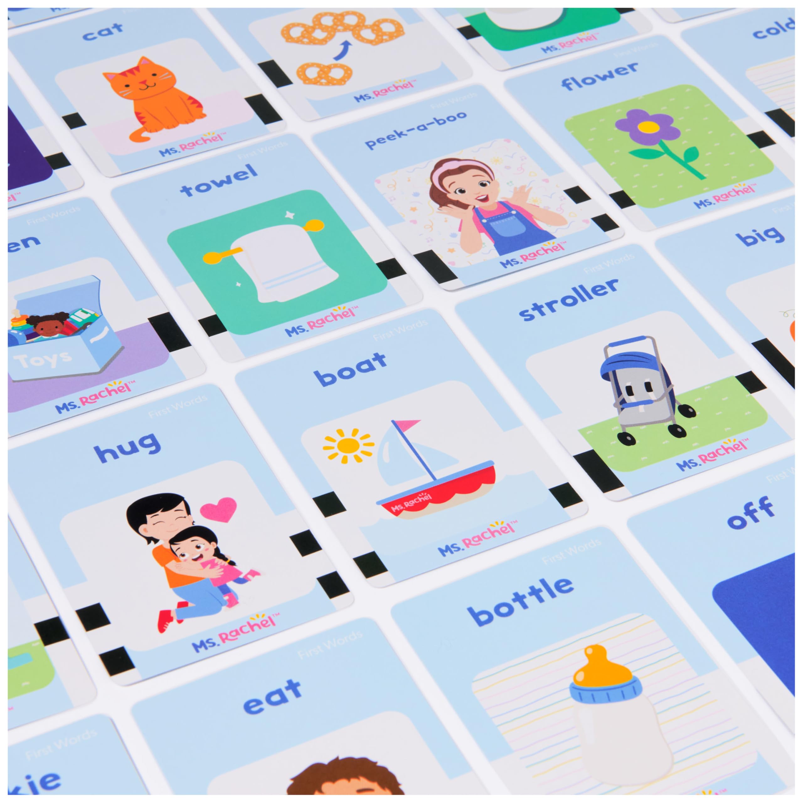 Ms. Rachel First Words Talking Flash Cards - Electronic Learning Reader for Toddlers 1-3 5