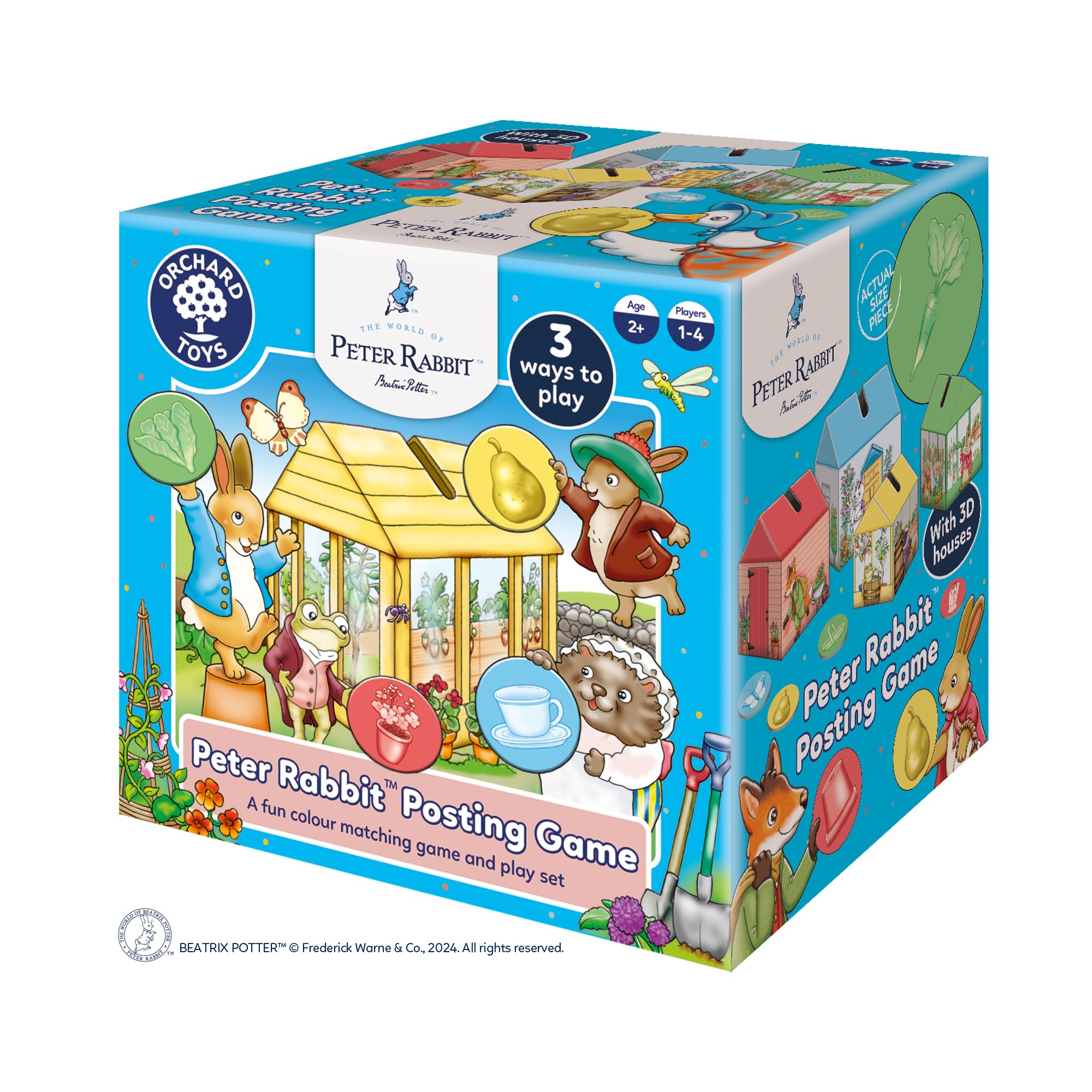 Orchard Toys Peter Rabbit™ Posting Game | Matching & Colour Game for Ages 2+