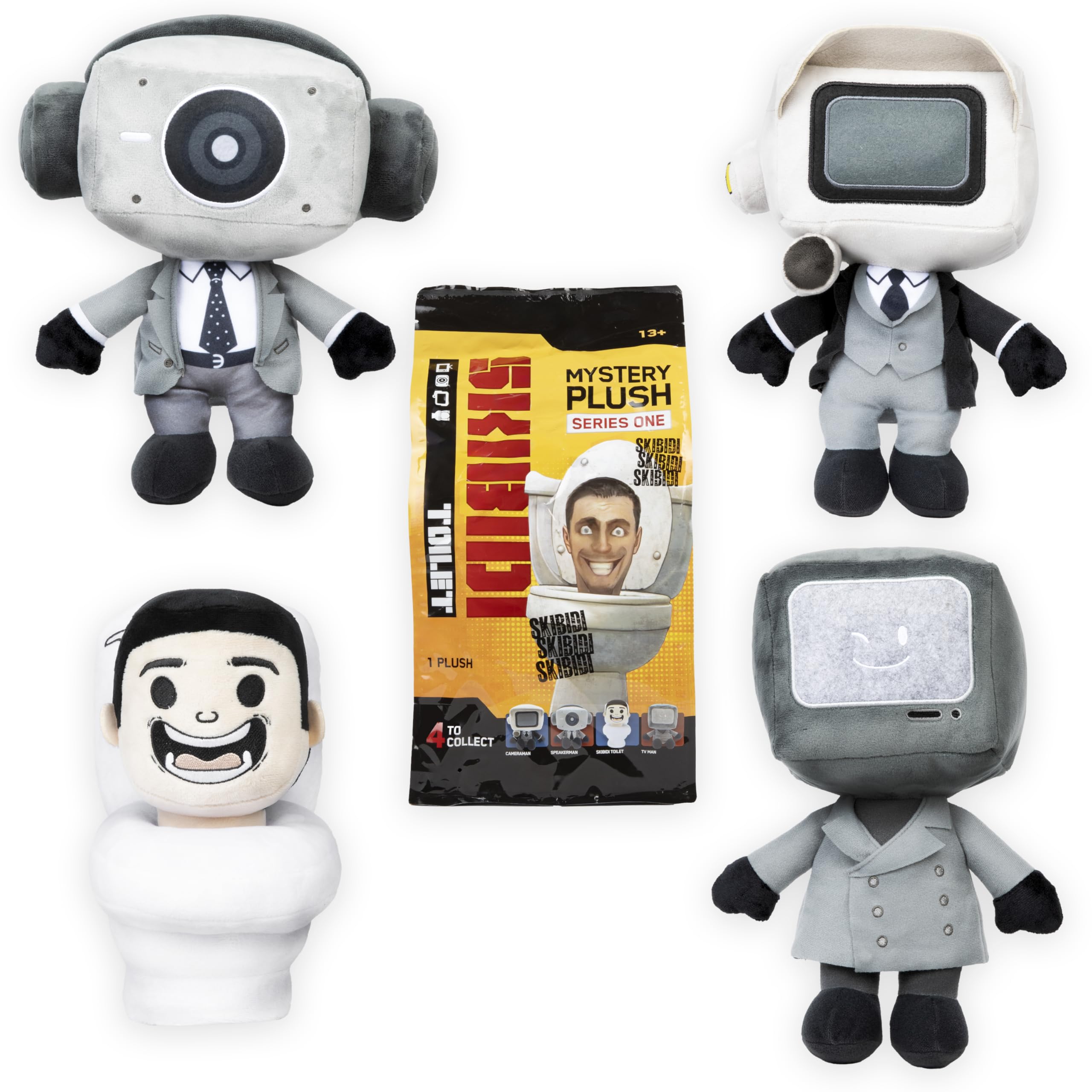 SKIBIDI 1320 Mystery Figures Plush - 11" Blind Pack Collectible Toy 5
