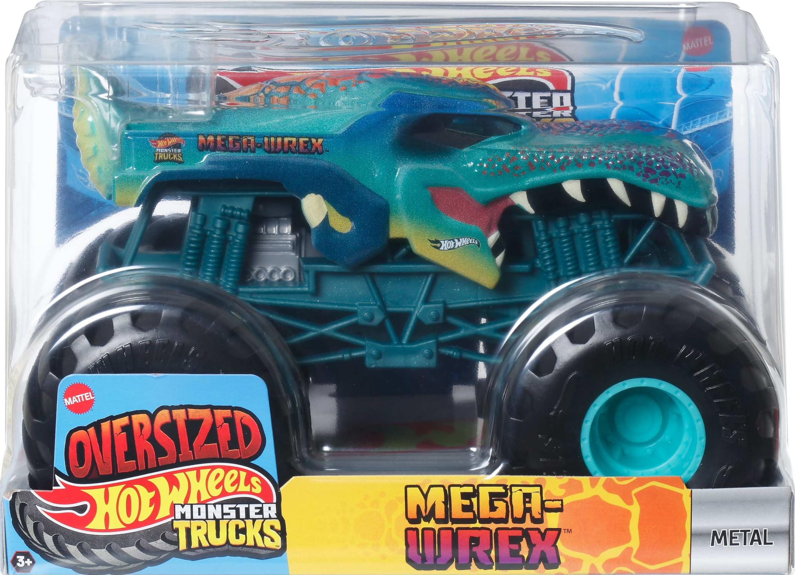 Hot Wheels Monster Trucks - Oversized 1:24 Scale Die-Cast Vehicle for Kids 3